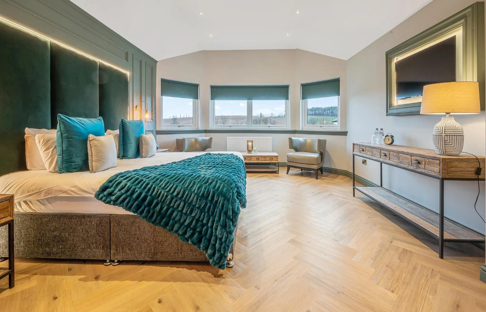 Bed in Enterkine Country House Resort