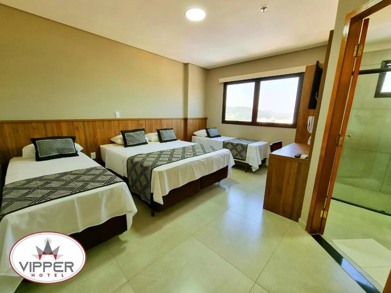 Bed in VIPPER Hotel
