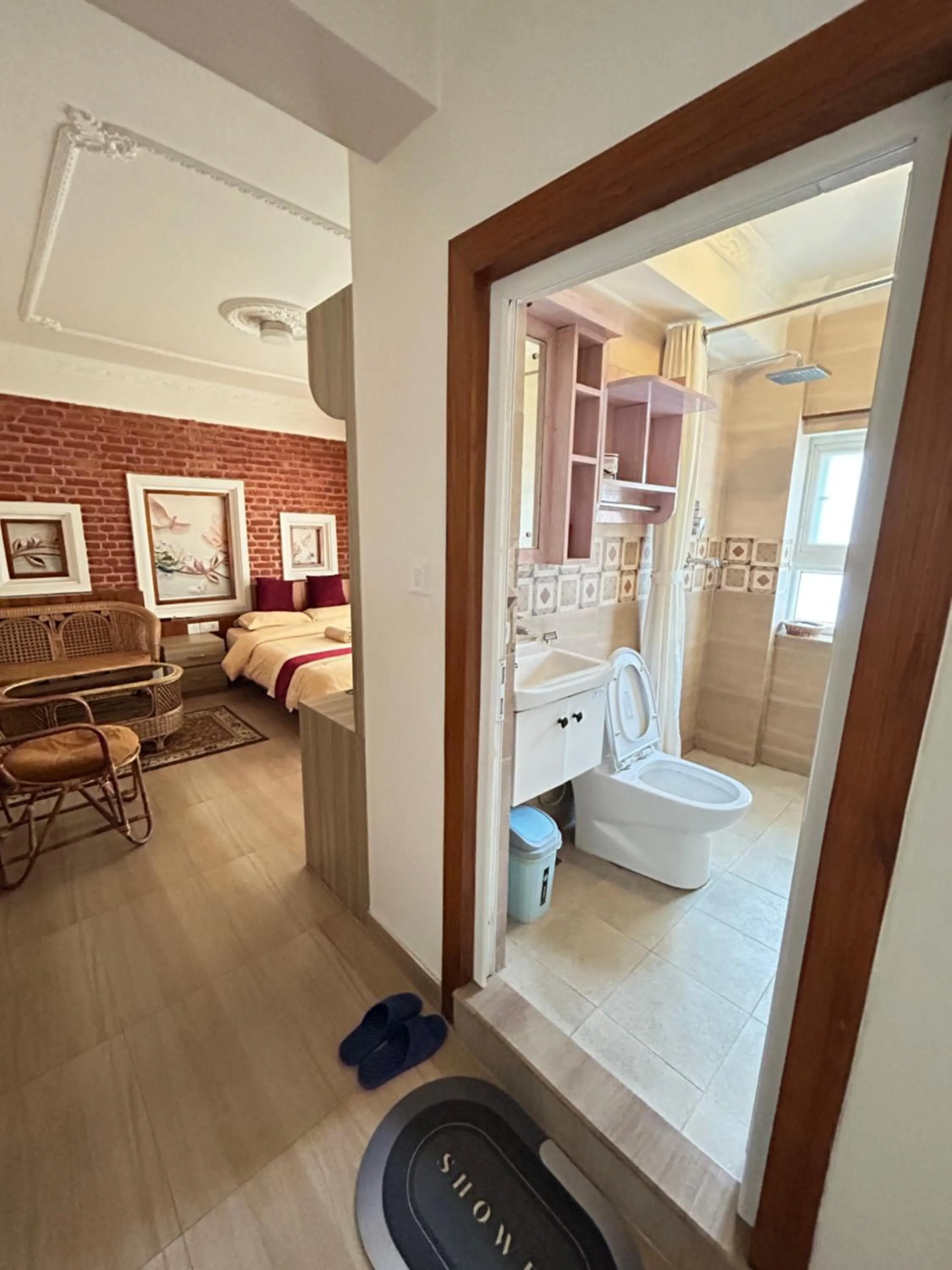 Open Air Bath in Raniban Suites - Apartment Home