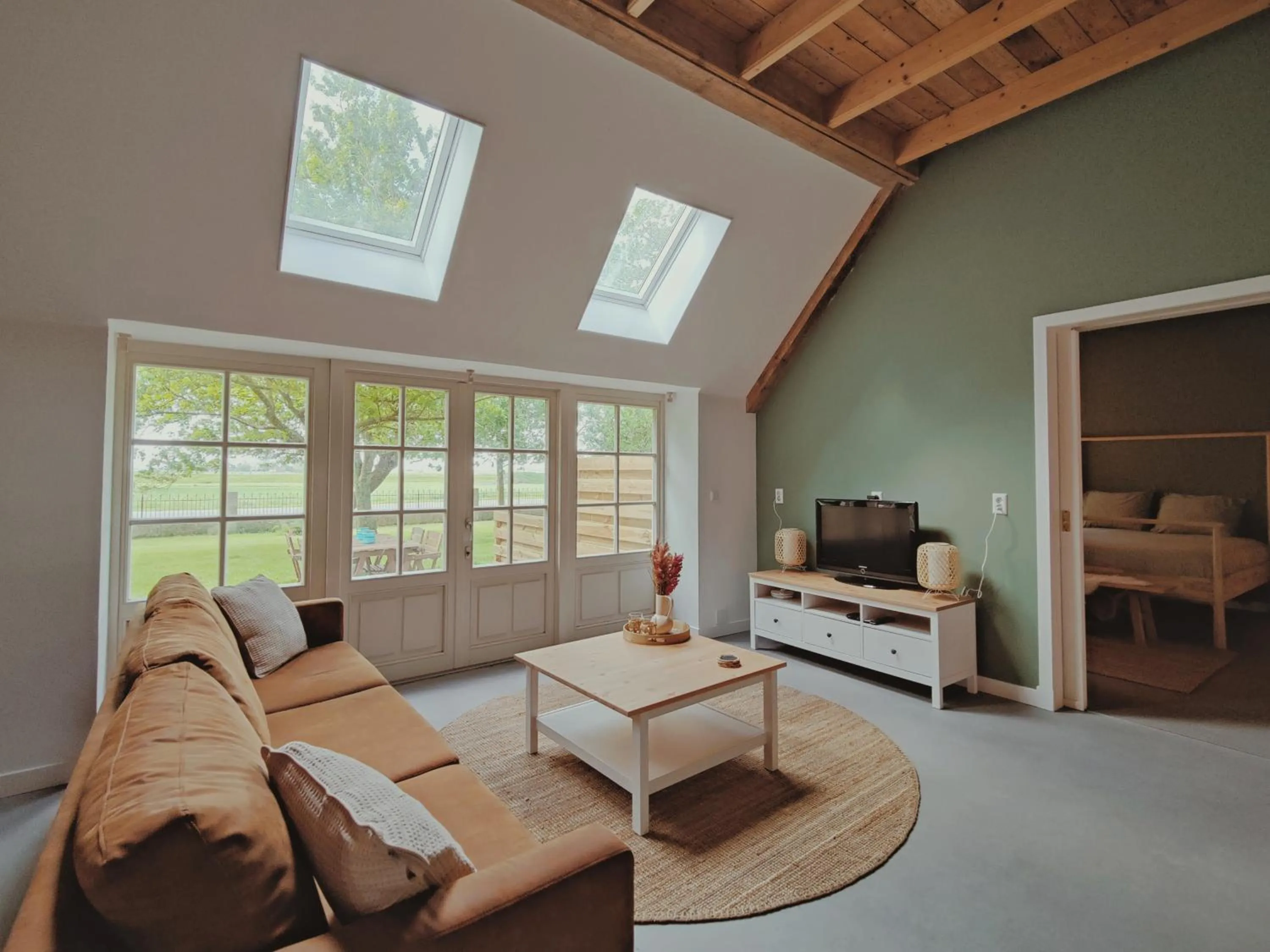 Living room in B&B Wijdzicht