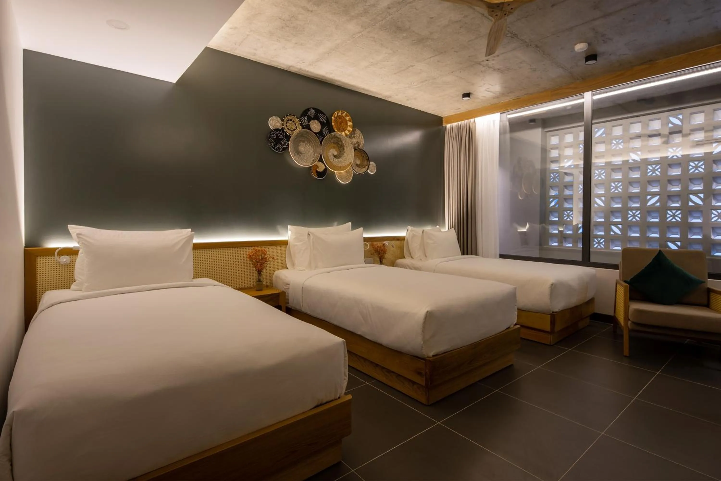 Bed in Leaf Beachfront Hotel Da Nang