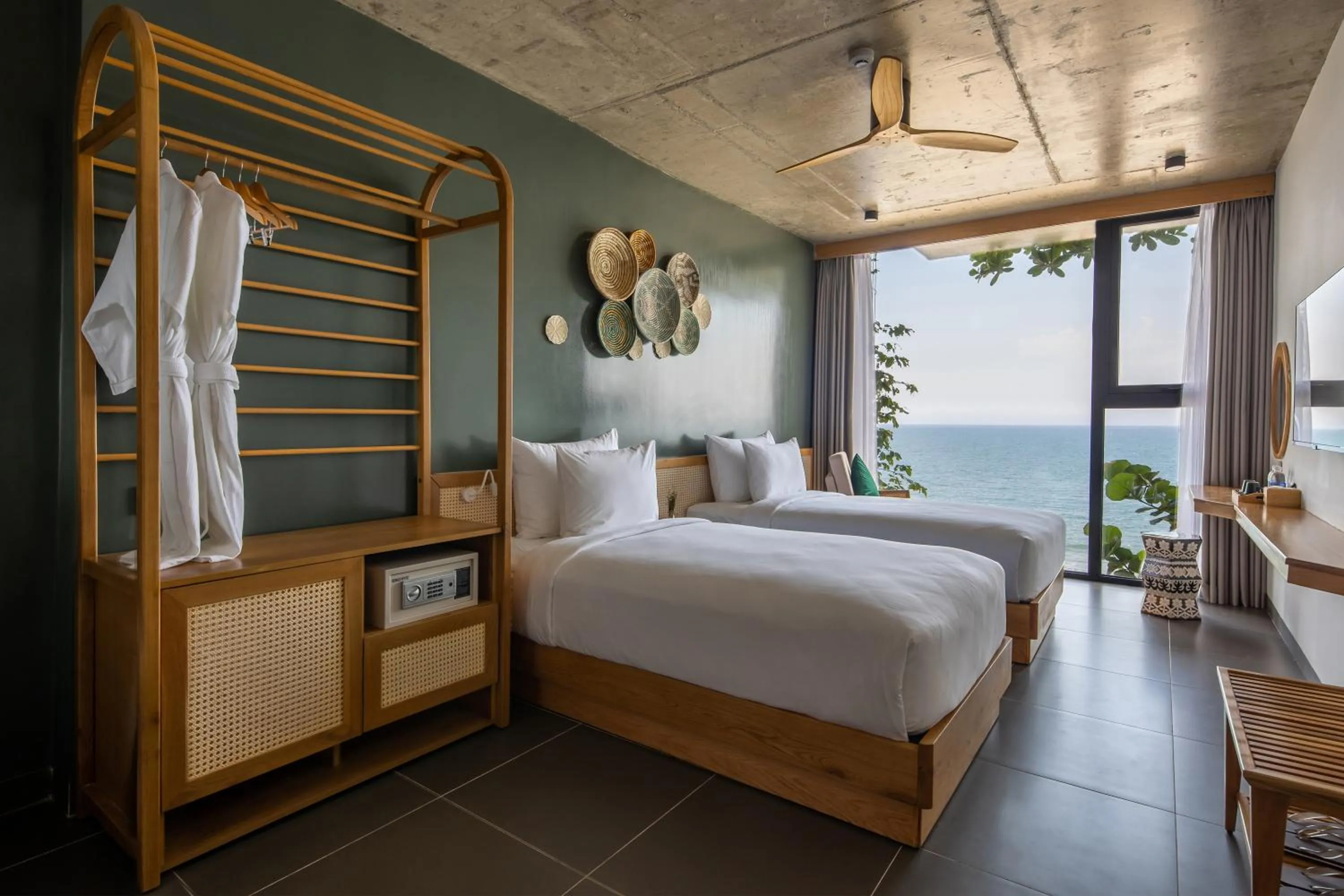 Bed in Leaf Beachfront Hotel Da Nang