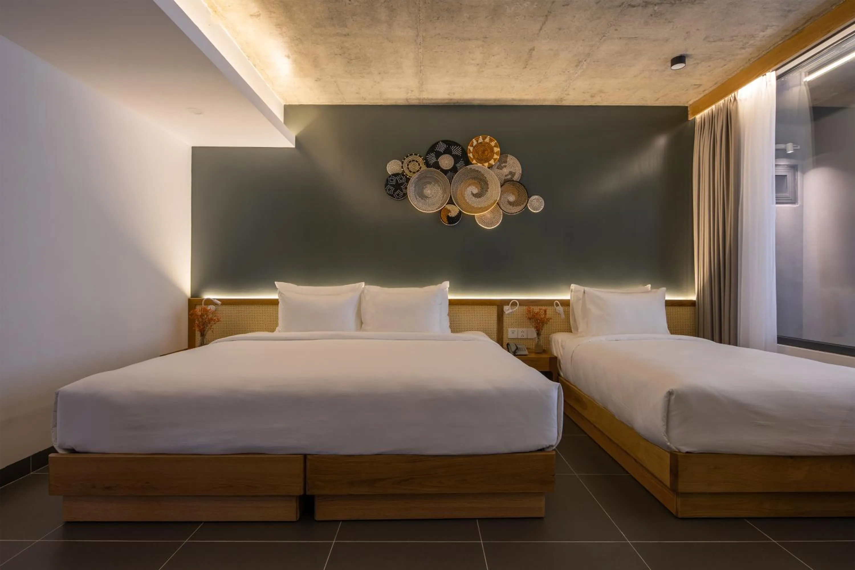 Bed in Leaf Beachfront Hotel Da Nang