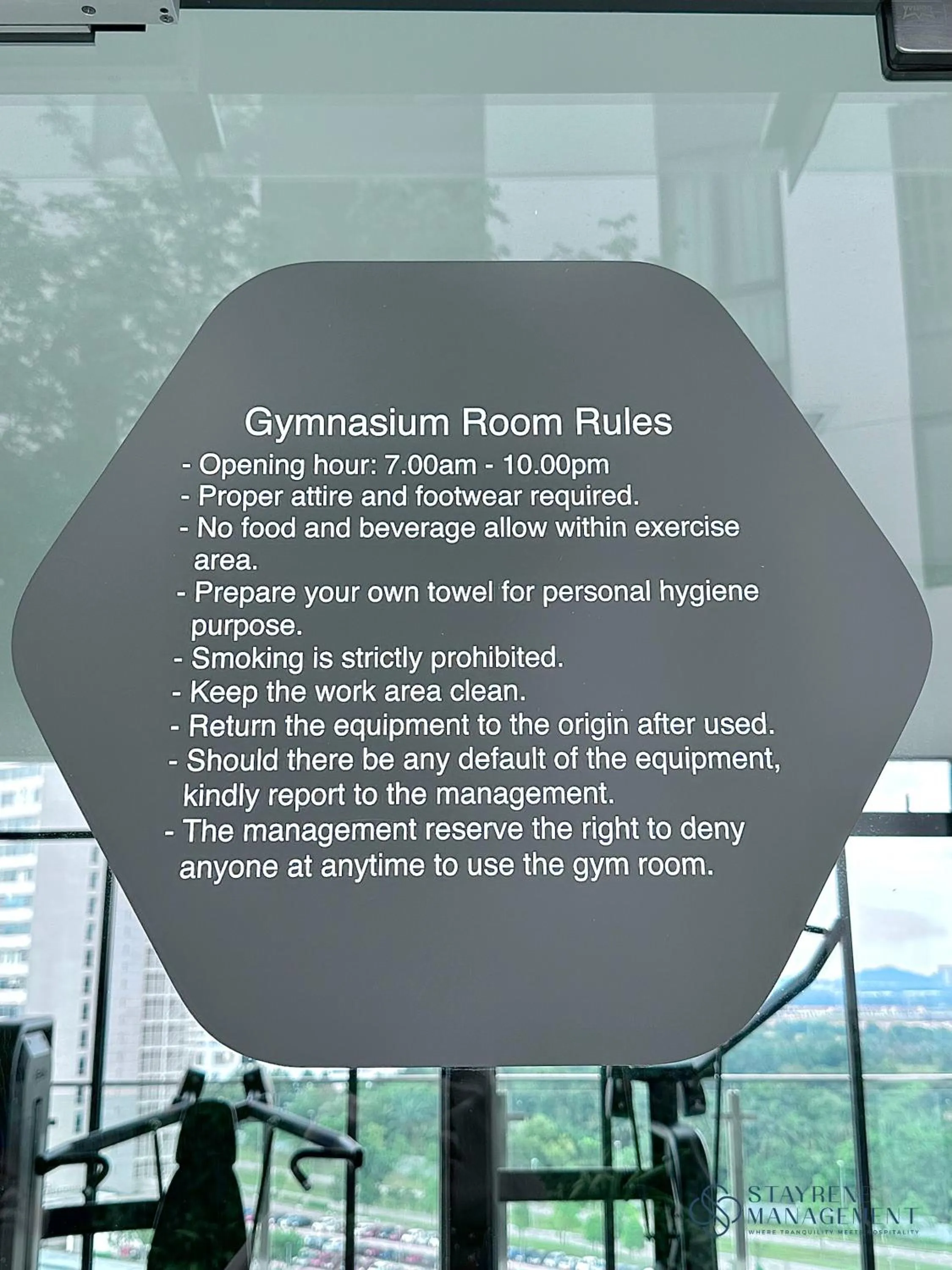 Fitness centre/facilities in The Elysia Suites