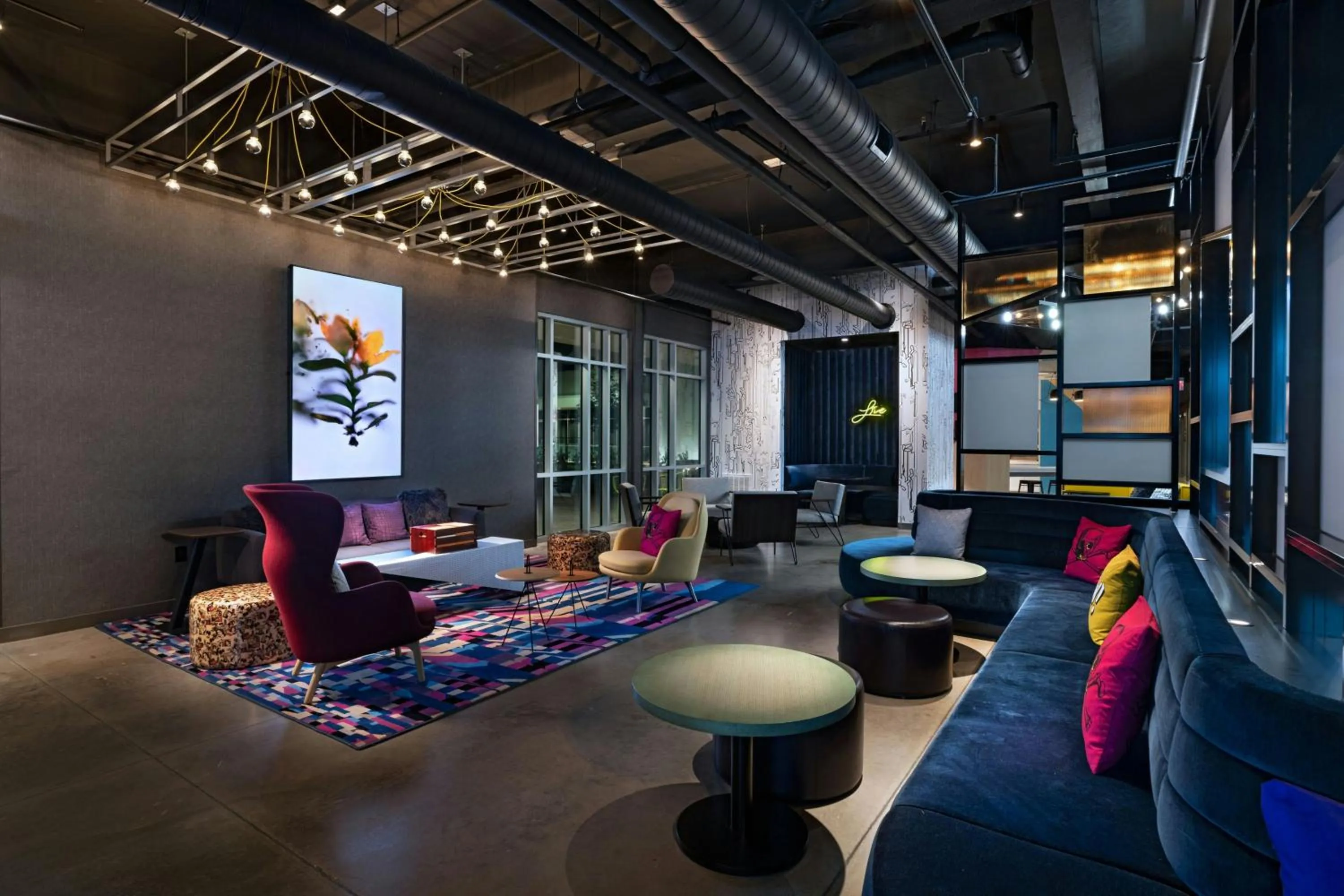 Lobby or reception in Aloft Austin Southwest