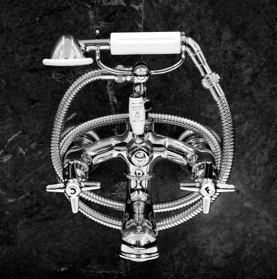 Bathroom in Grand Hotel Majestic