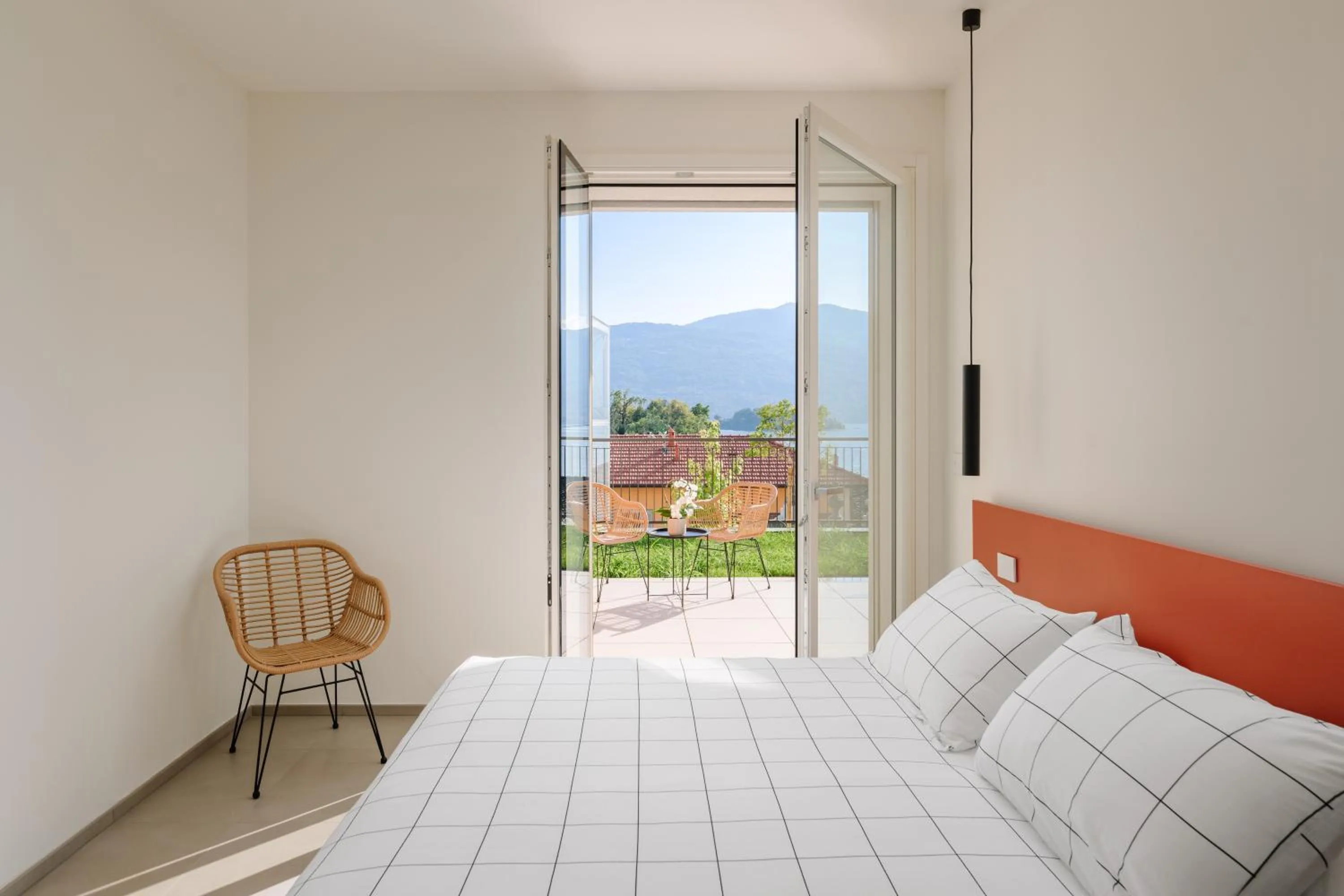 Natural landscape, Bed in Grand Hotel Majestic