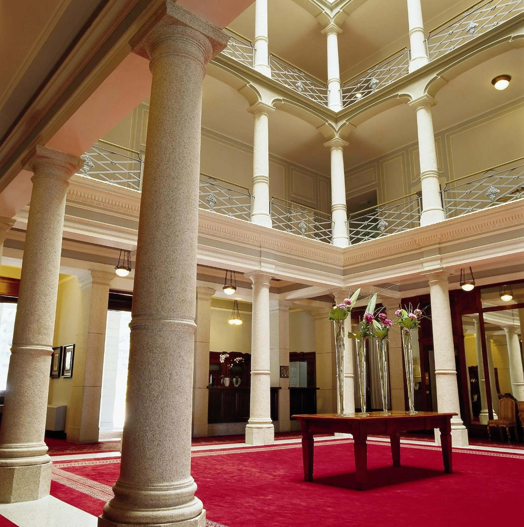 Lobby or reception in Grand Hotel Majestic