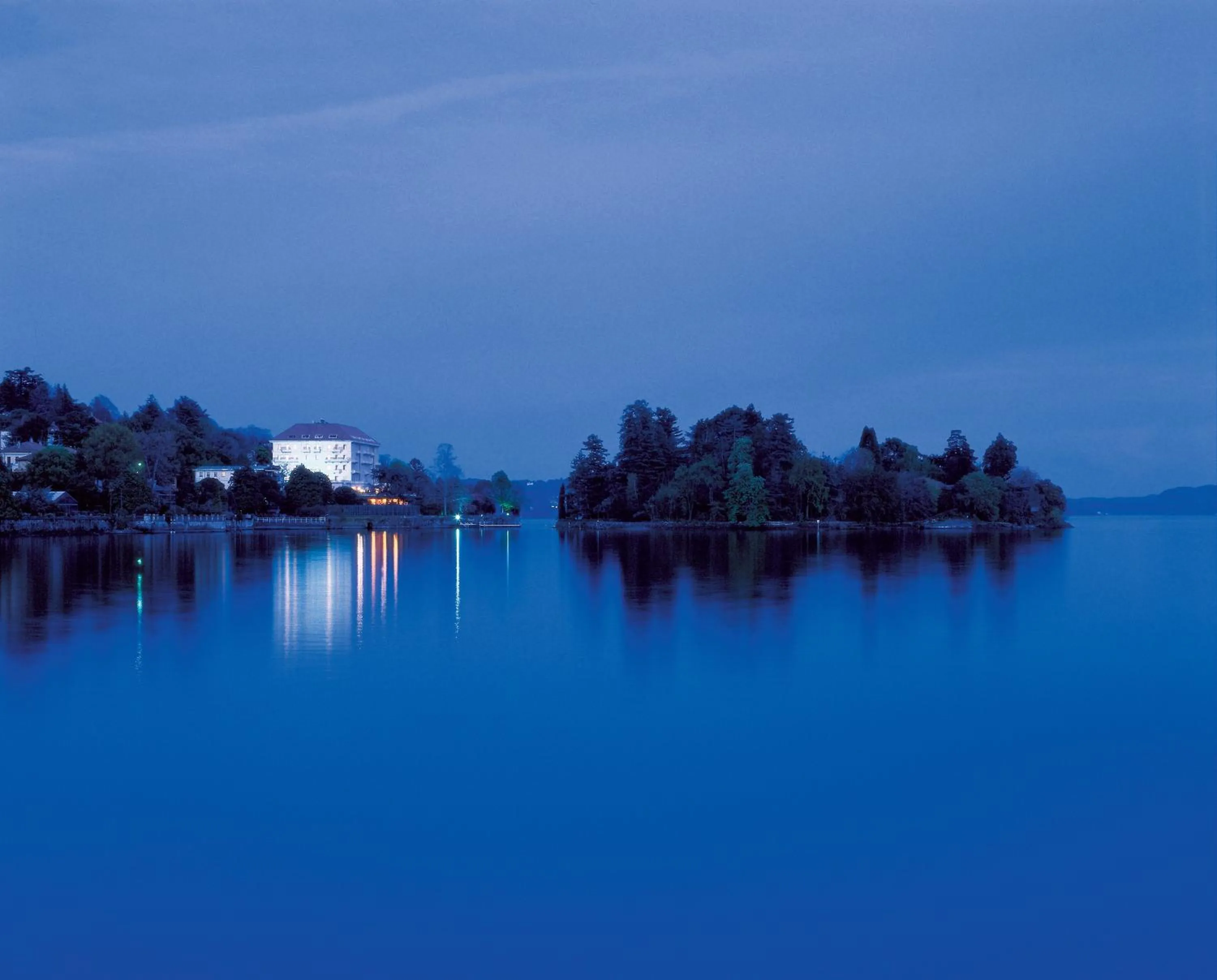 Lake view in Grand Hotel Majestic