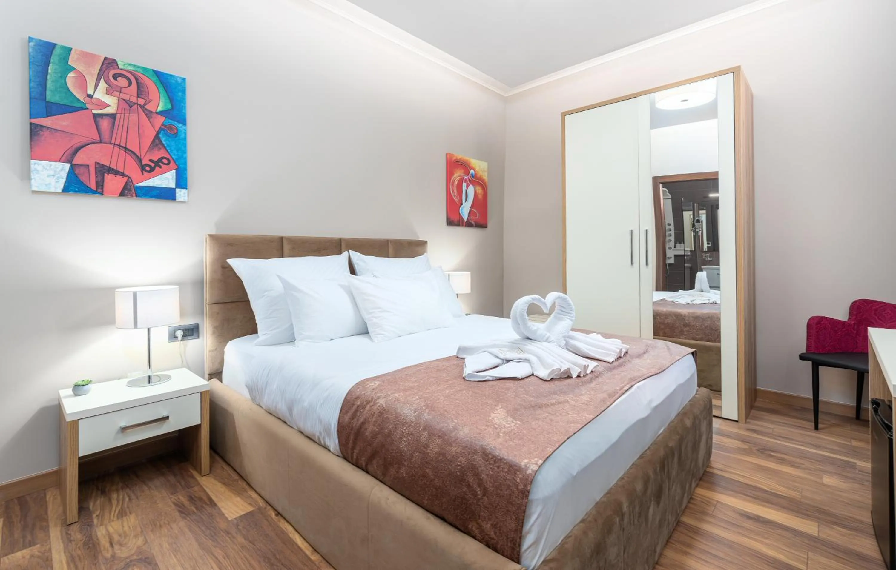 Bed in Hotel Dua Residence