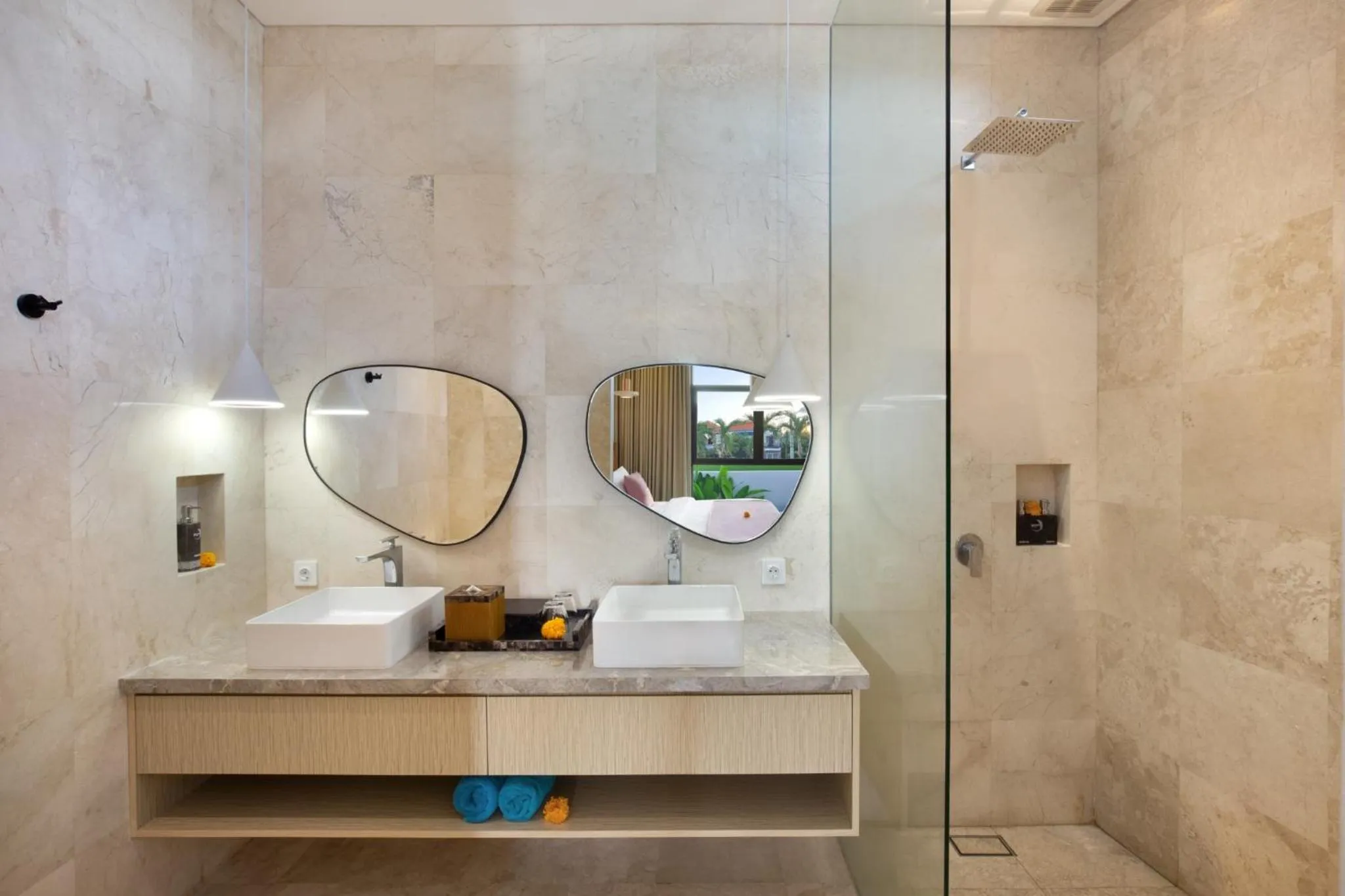 Bathroom in Eight Palms Villa Seminyak by Ini Vie Hospitality