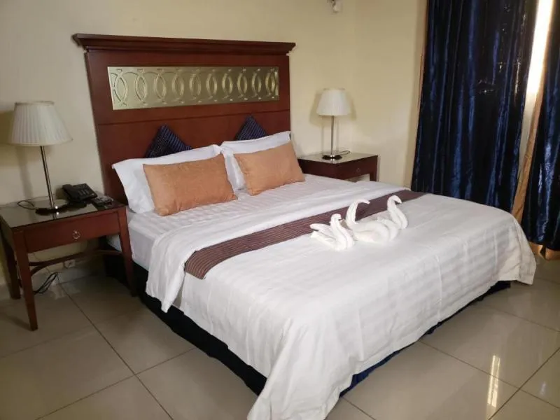 Bed in Ras Dika Hotel