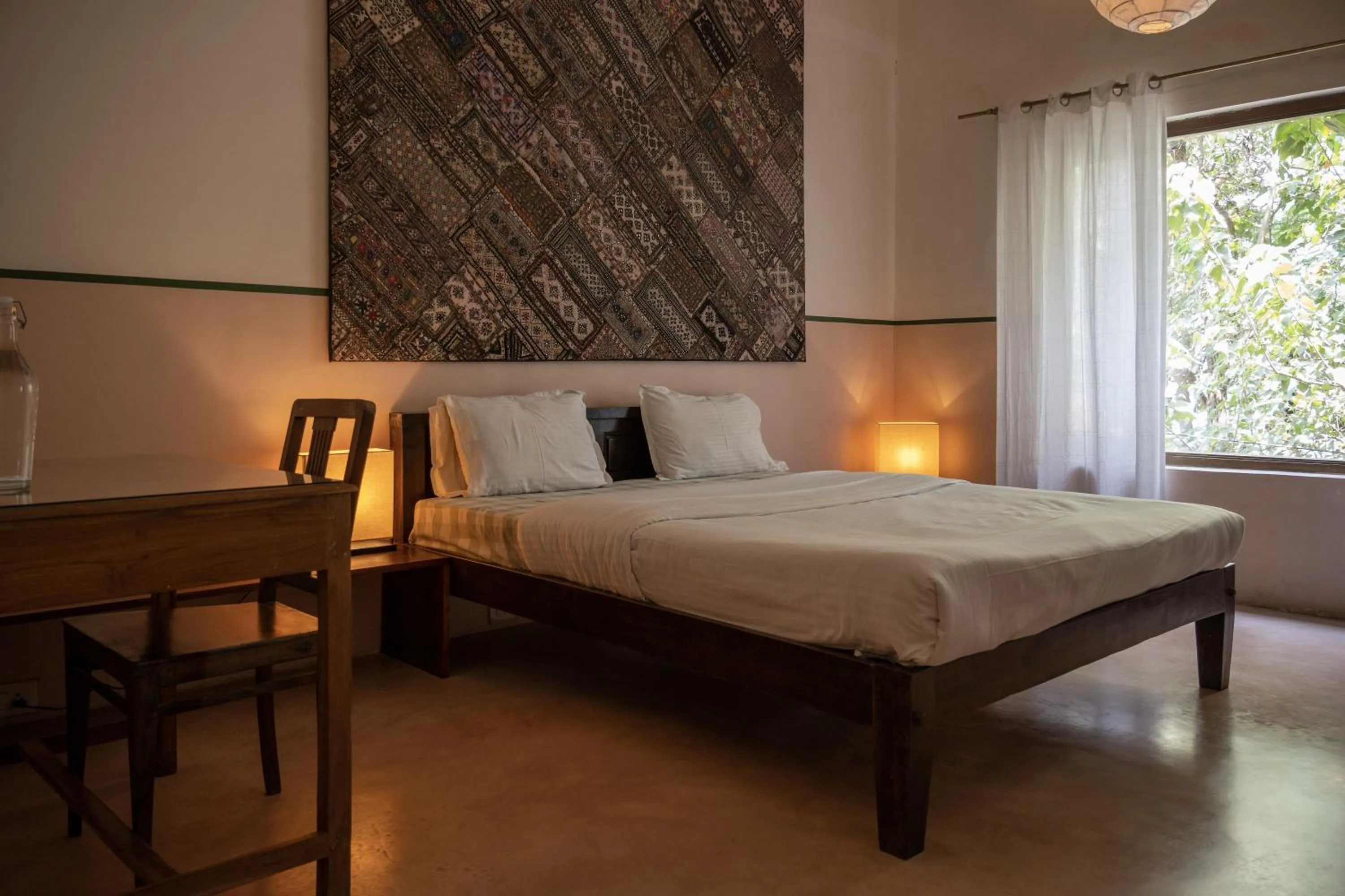 Bed in La Closerie - Bay of Bengal