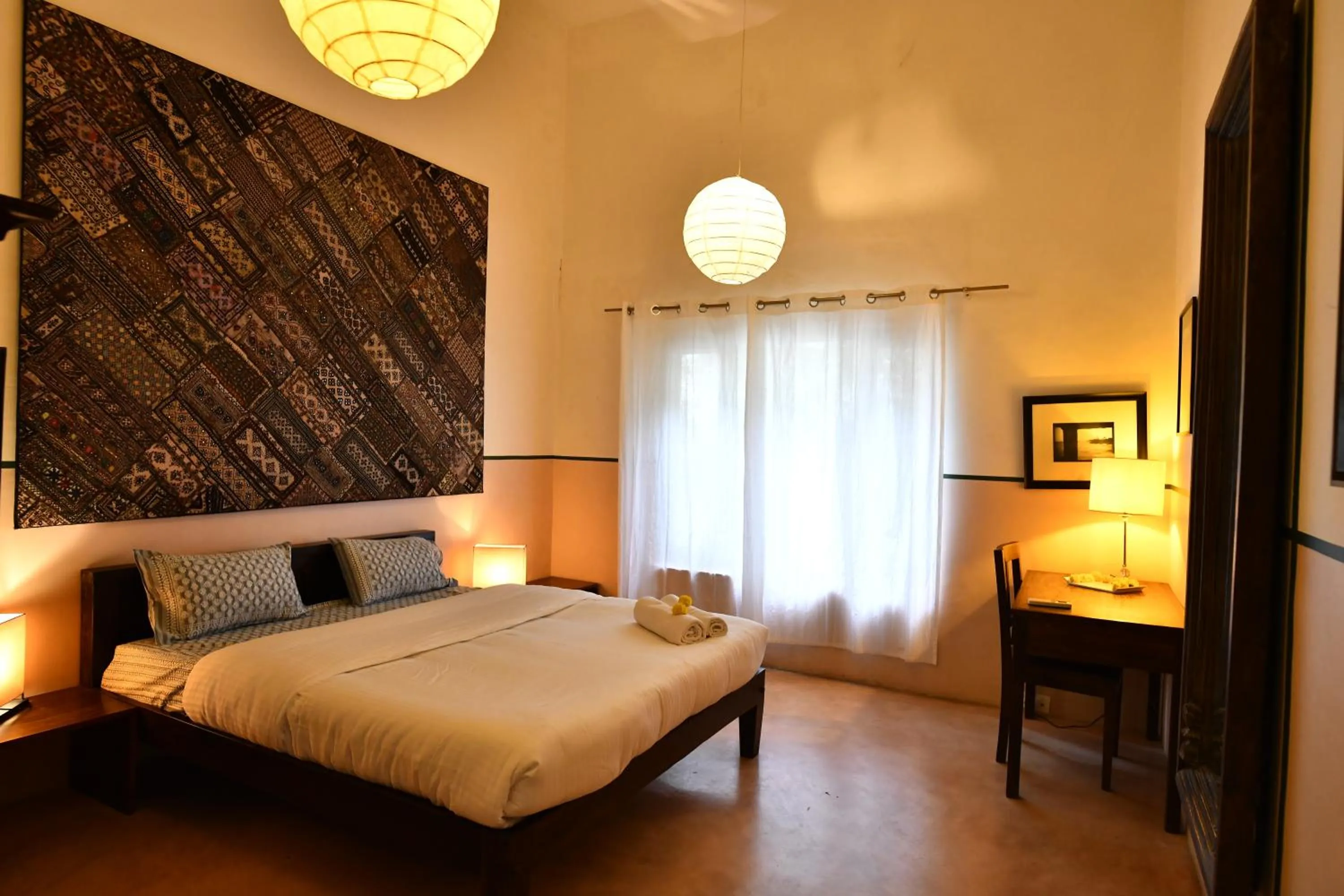 Bed in La Closerie - Bay of Bengal