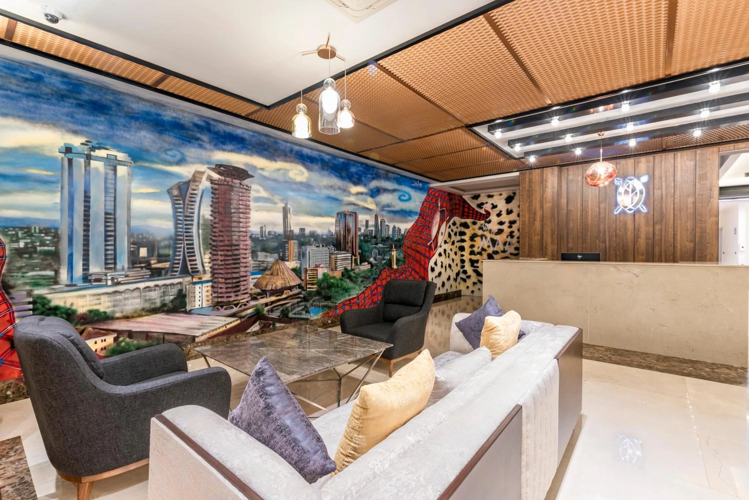 Lobby or reception in MAA Hotel and Suites - Hurlingham, Nairobi