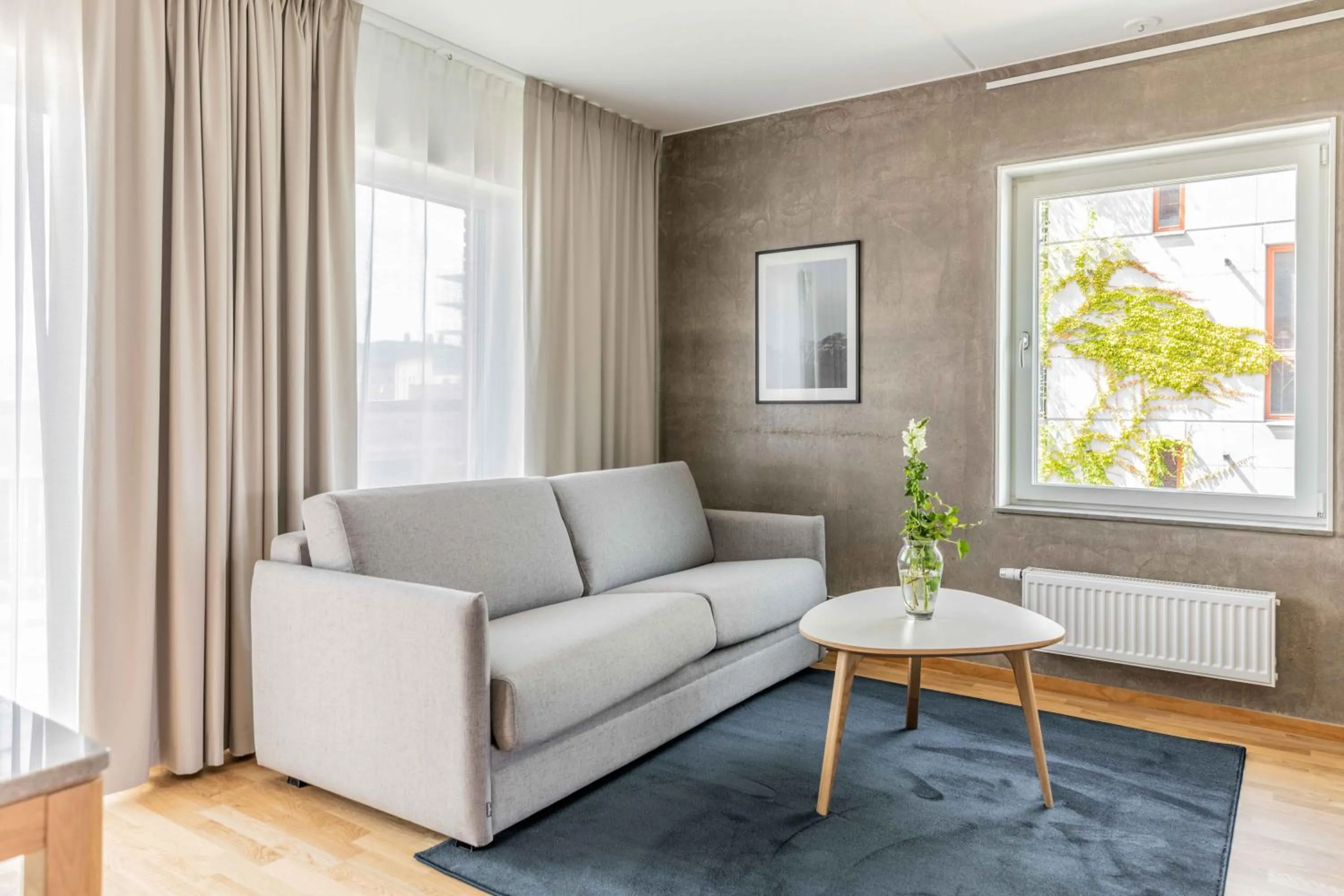 Living room in The More Hotel Västra Hamnen