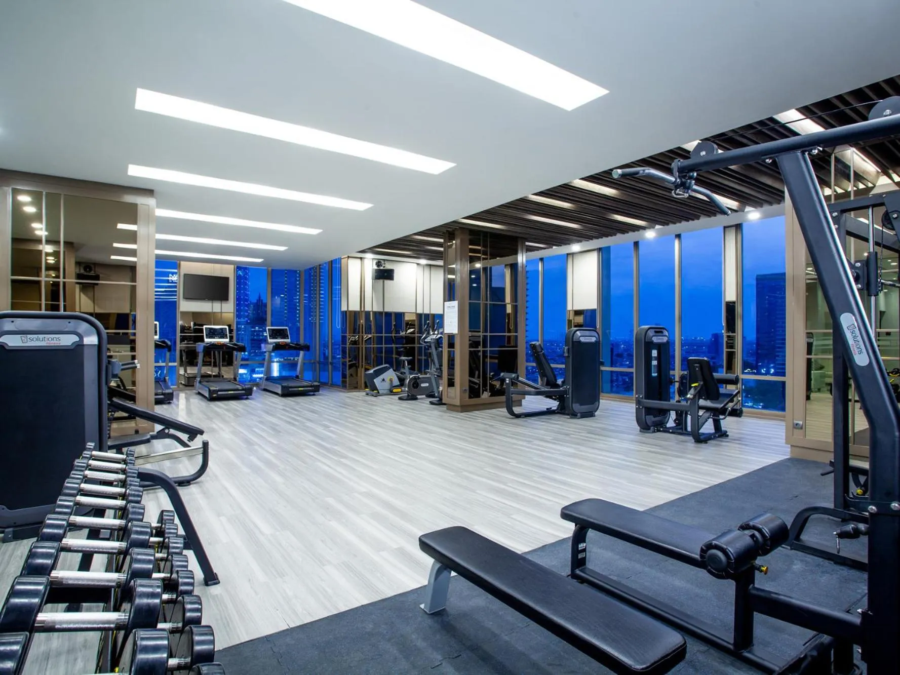 Fitness centre/facilities in Platinum Hotel Tunjungan Surabaya
