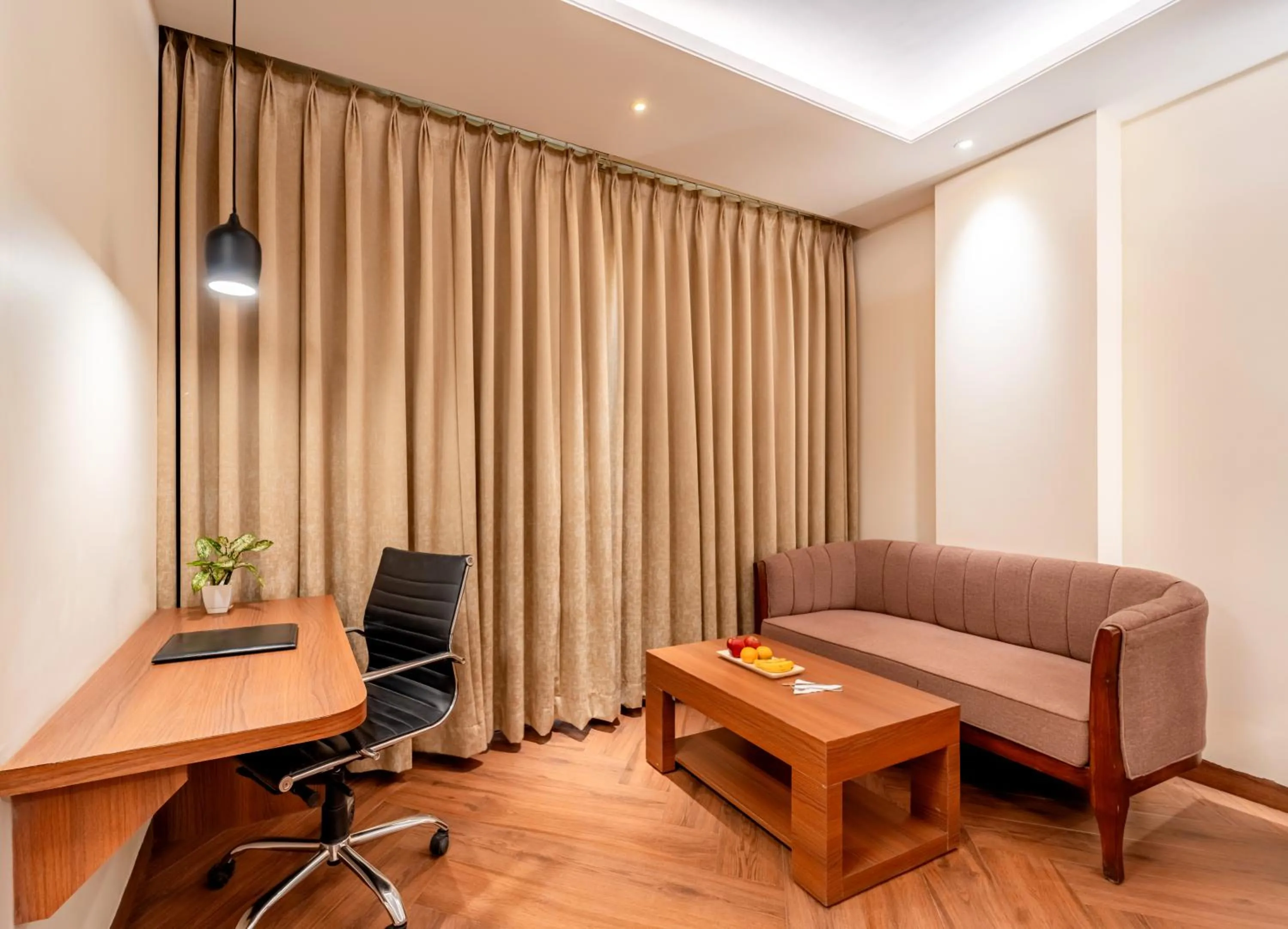 Seating area in Playotel Resort Bhopal