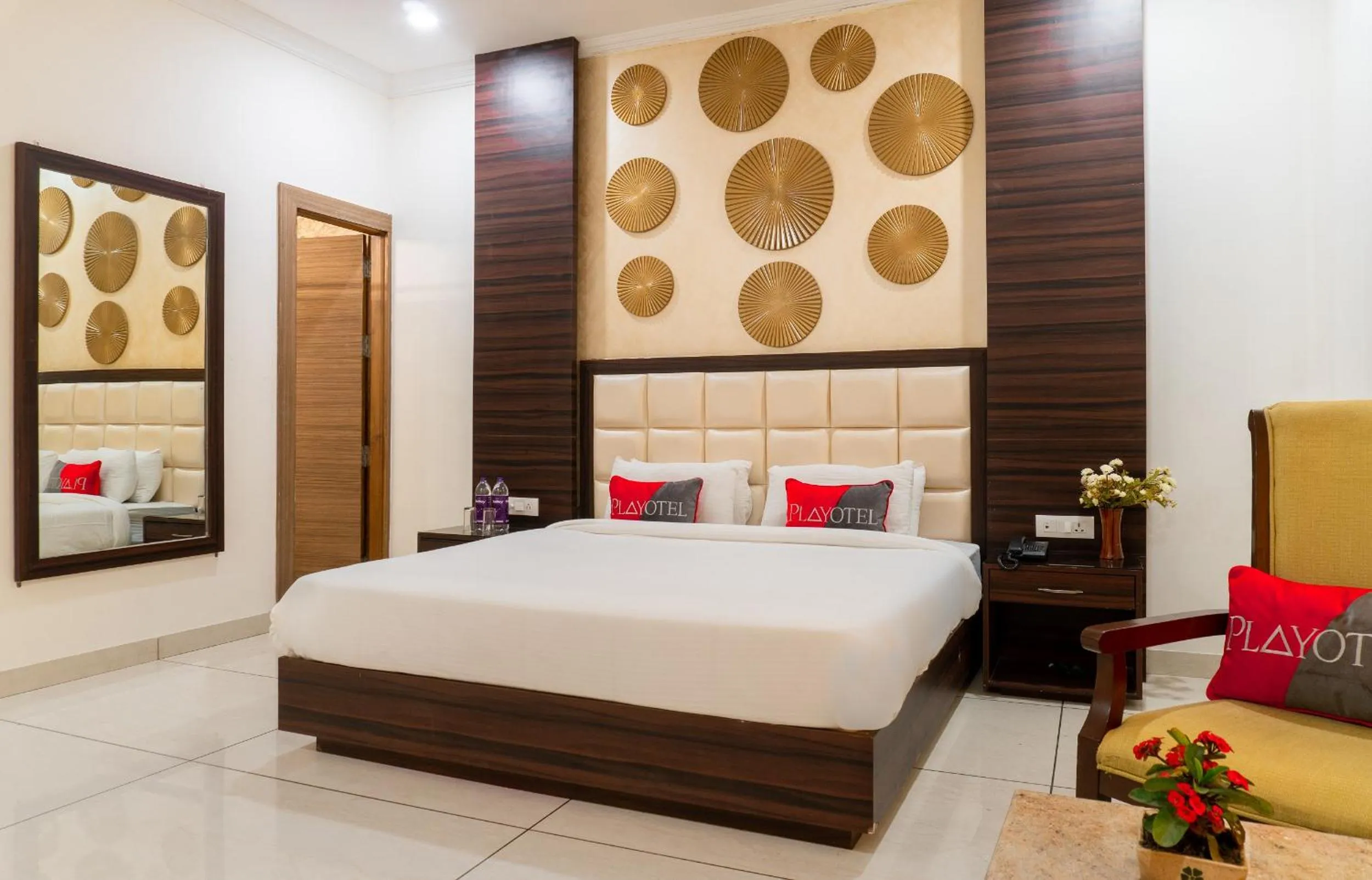 Bedroom, Bed in Playotel Resort Bhopal