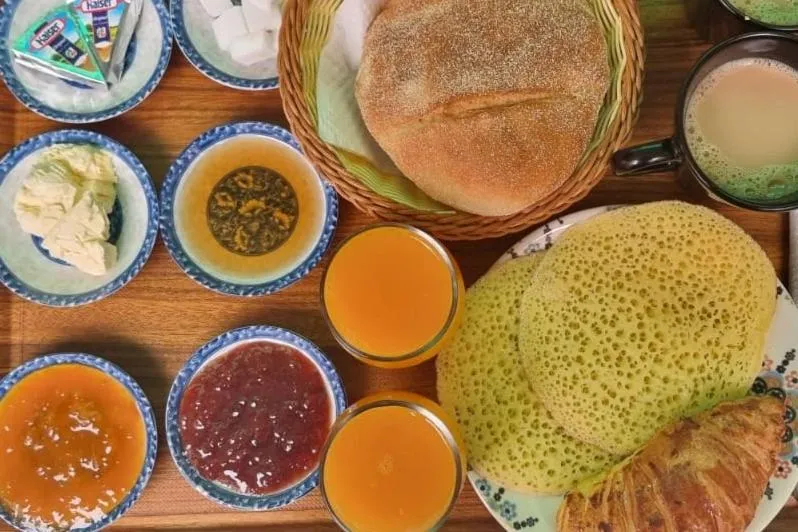 Breakfast in Riad Nouhal