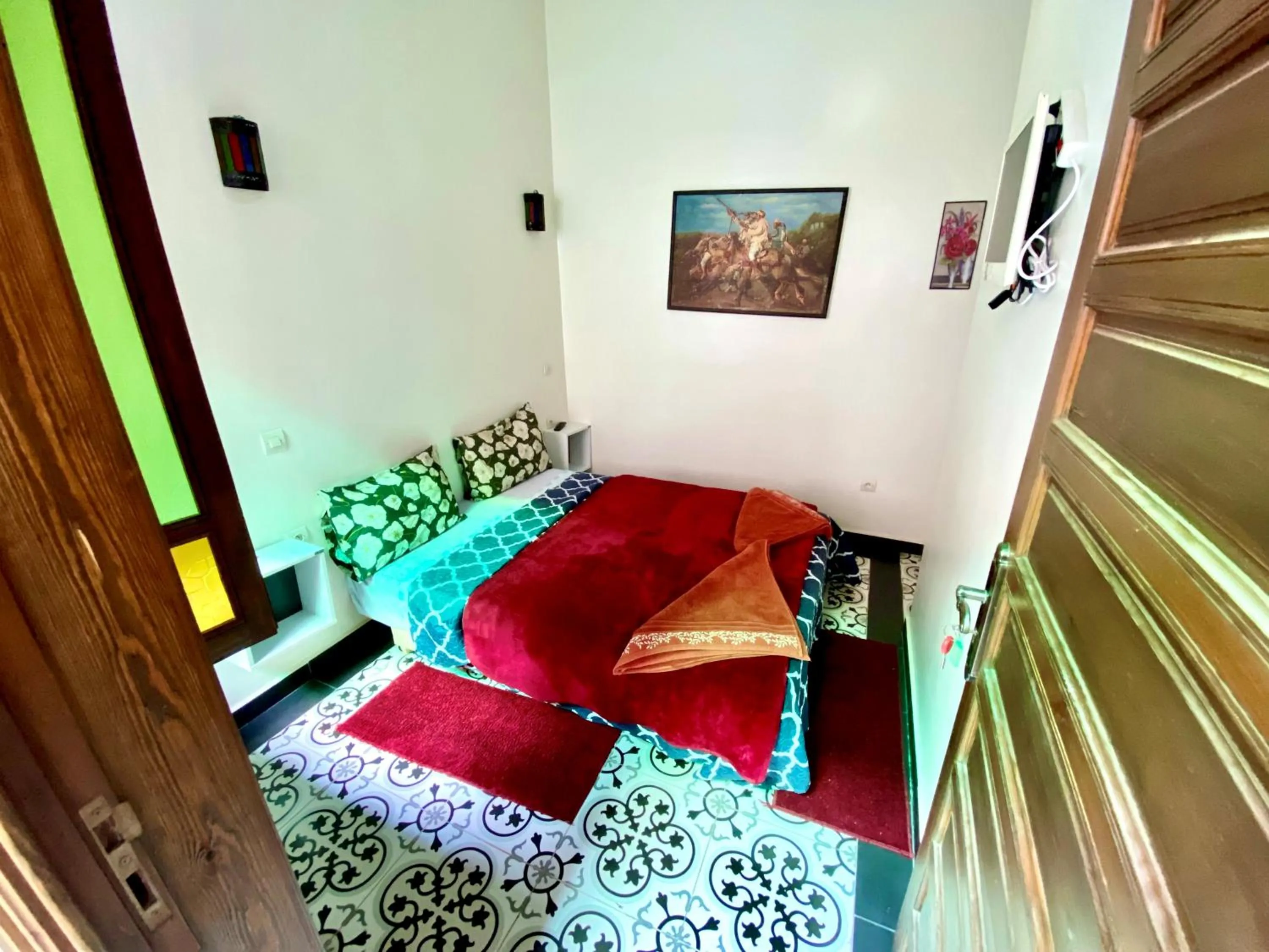 Bedroom, Bed in Riad Nouhal