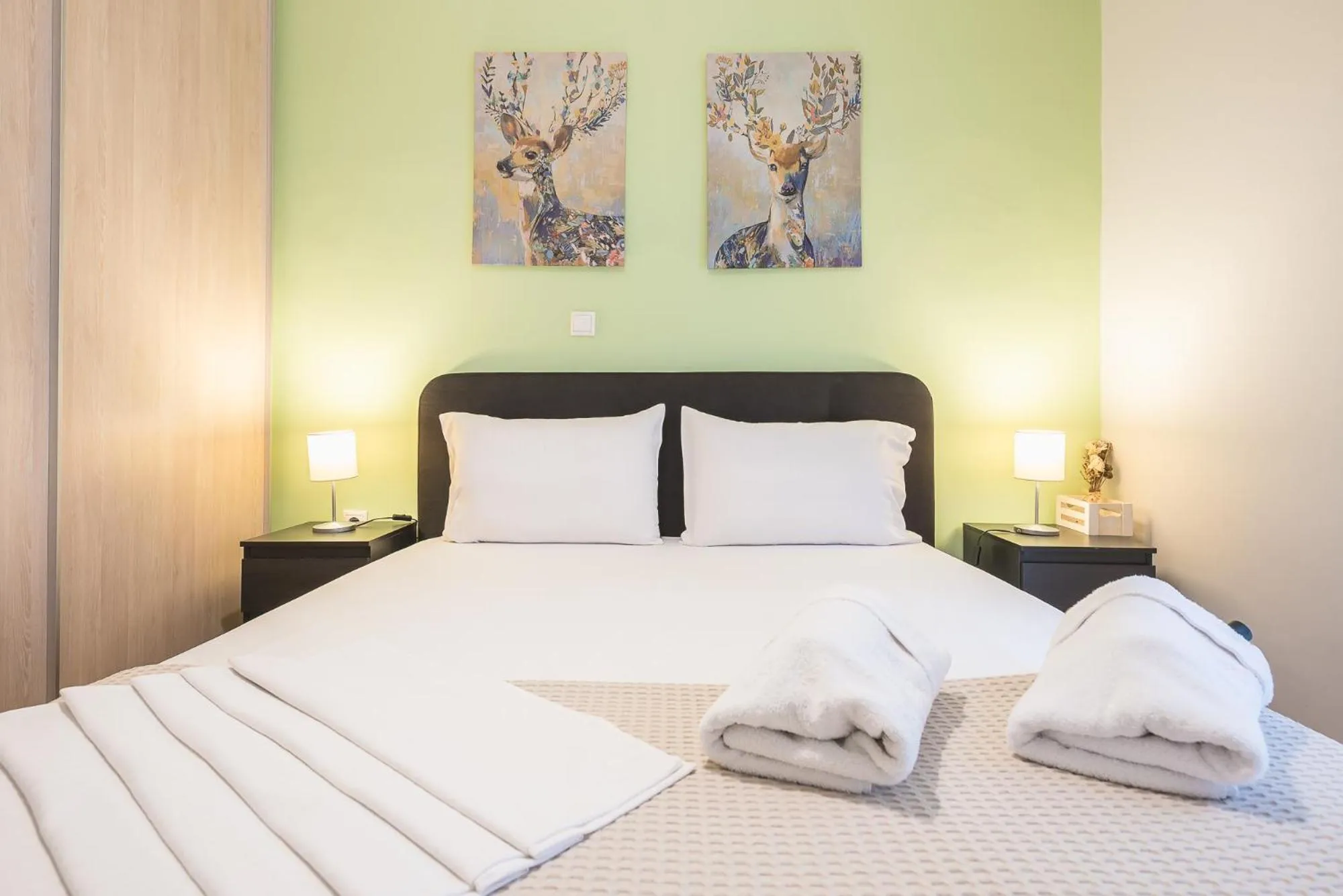 Bed in Erythros Boutique Suite By Cloudkeys