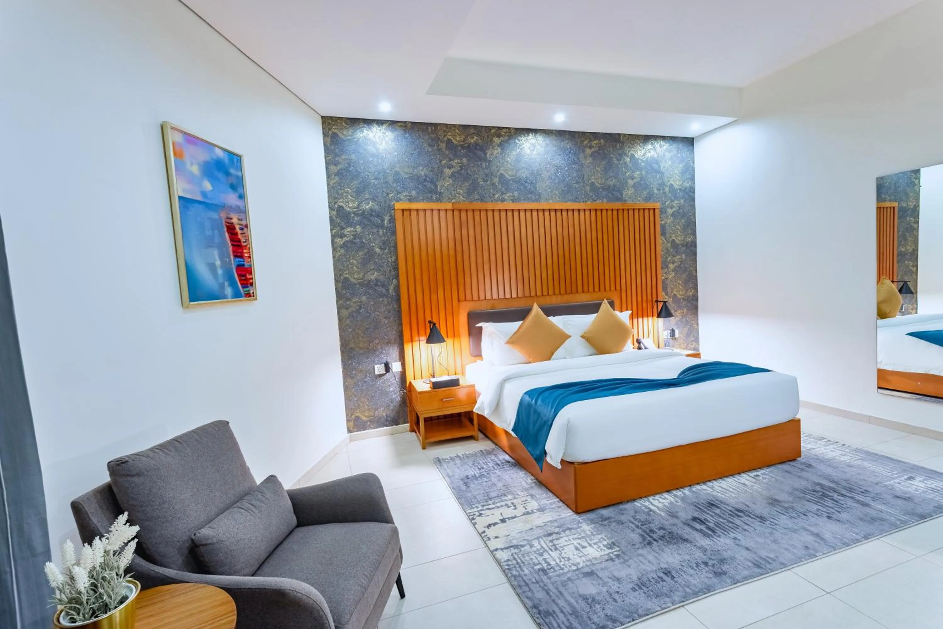 Bed in Alisa Hotel Tema