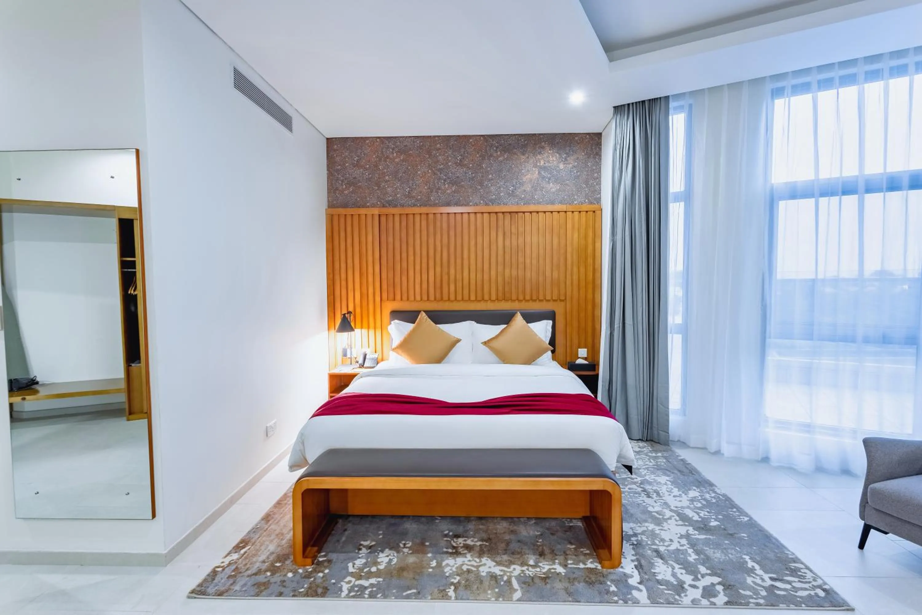 Bed in Alisa Hotel Tema