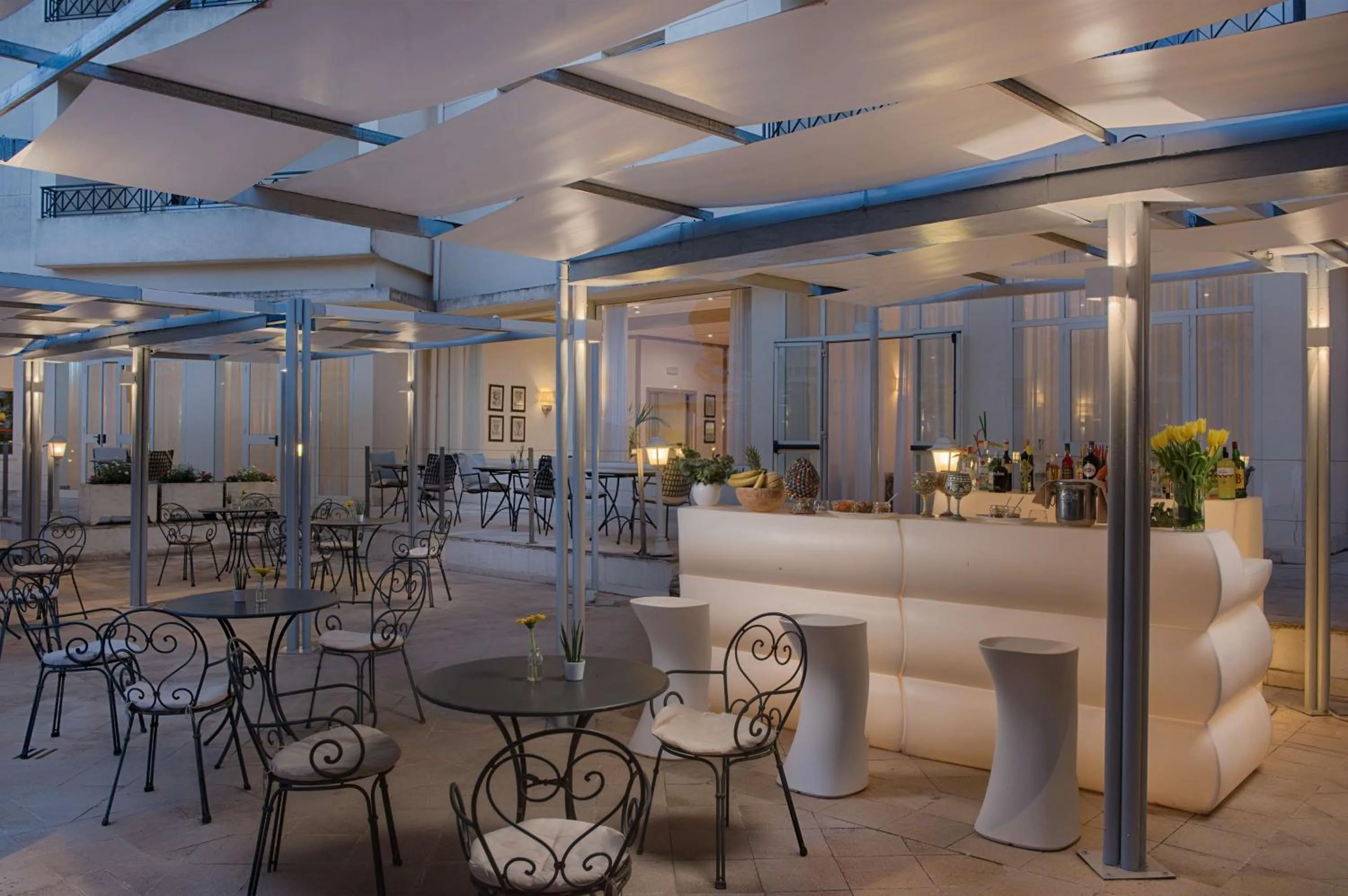 Balcony/Terrace in NH Caltagirone Villa San Mauro