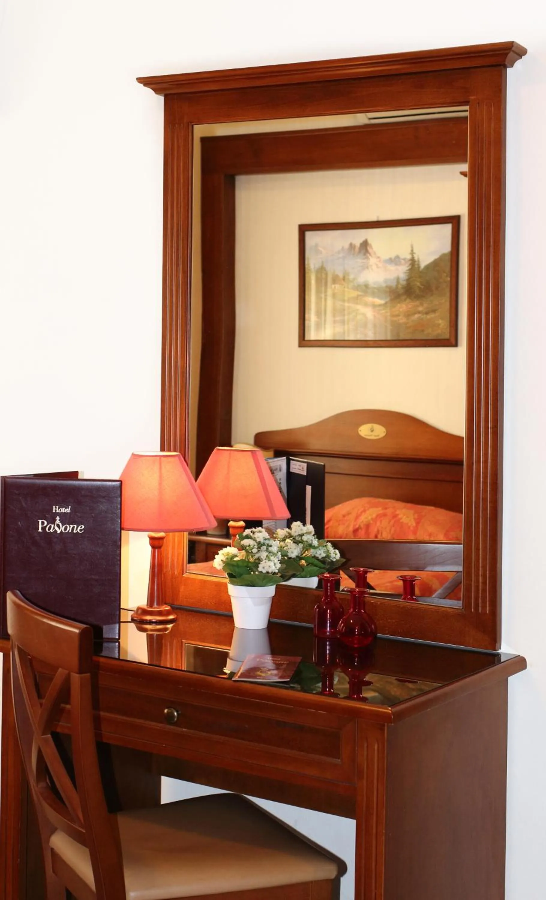 Seating area, Bed in Hotel Pavone