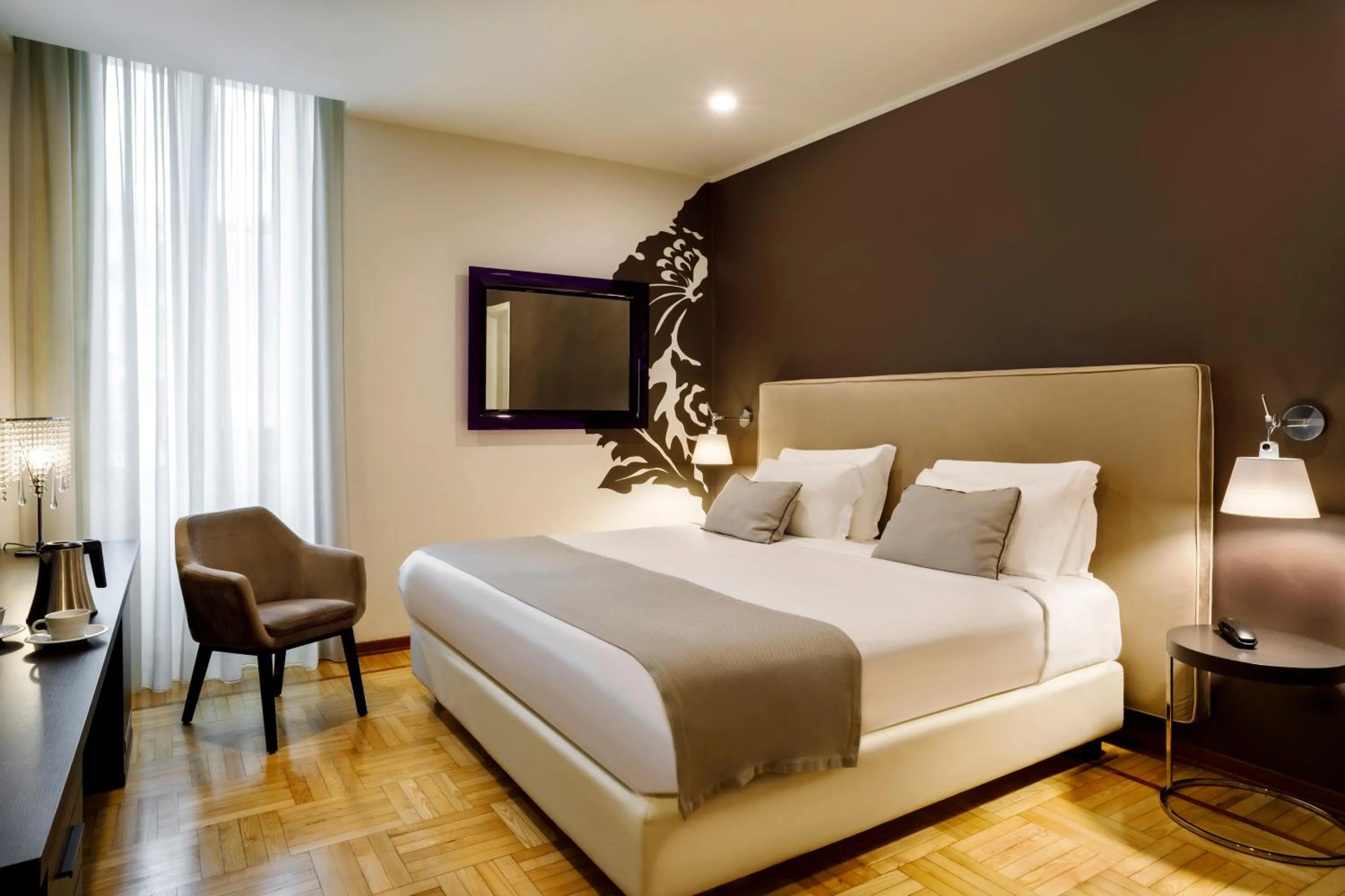 Bedroom, Bed in Best Western Plus Royal Superga Hotel
