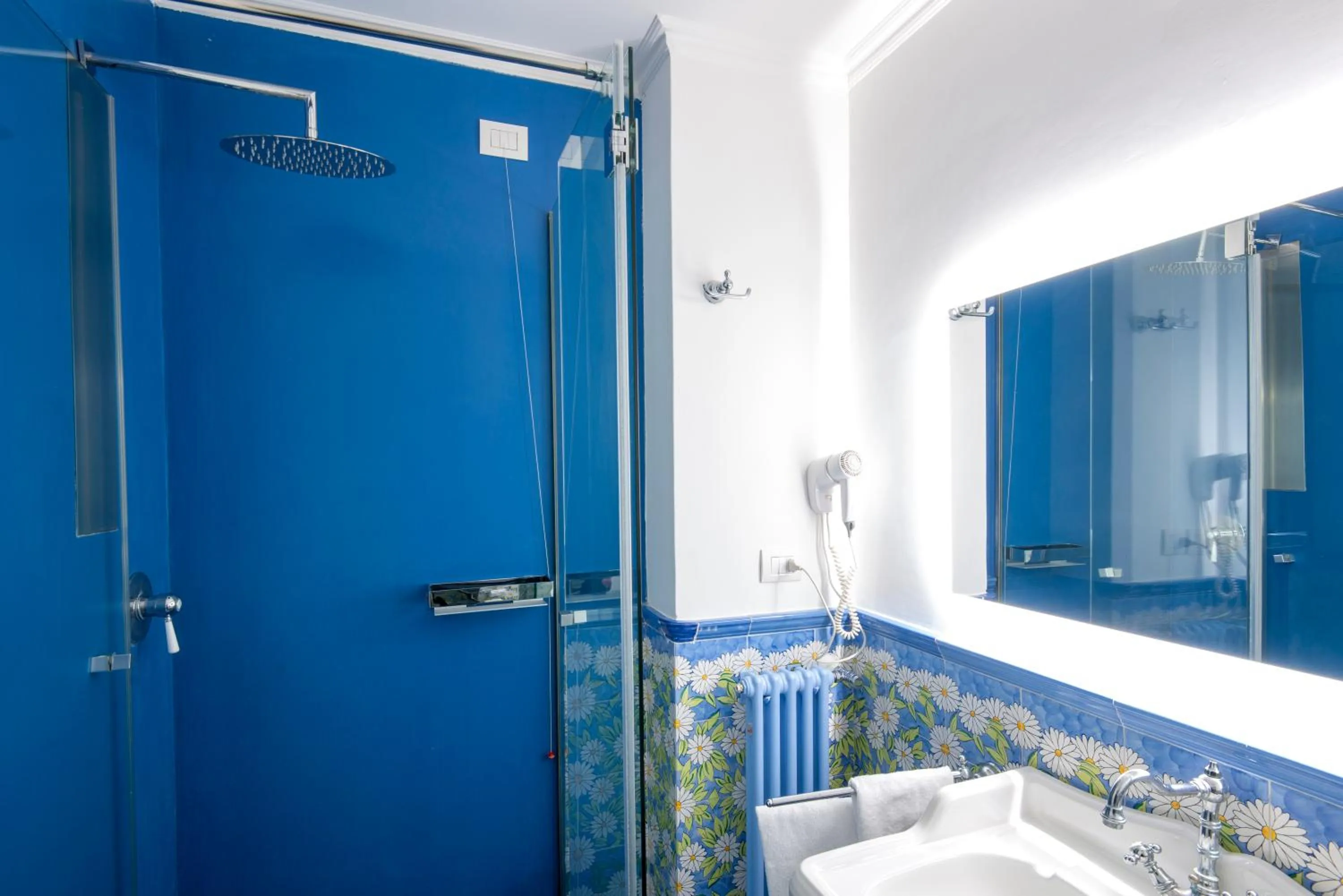 Shower in Relais Maresca Luxury Small Hotel & Terrace Restaurant