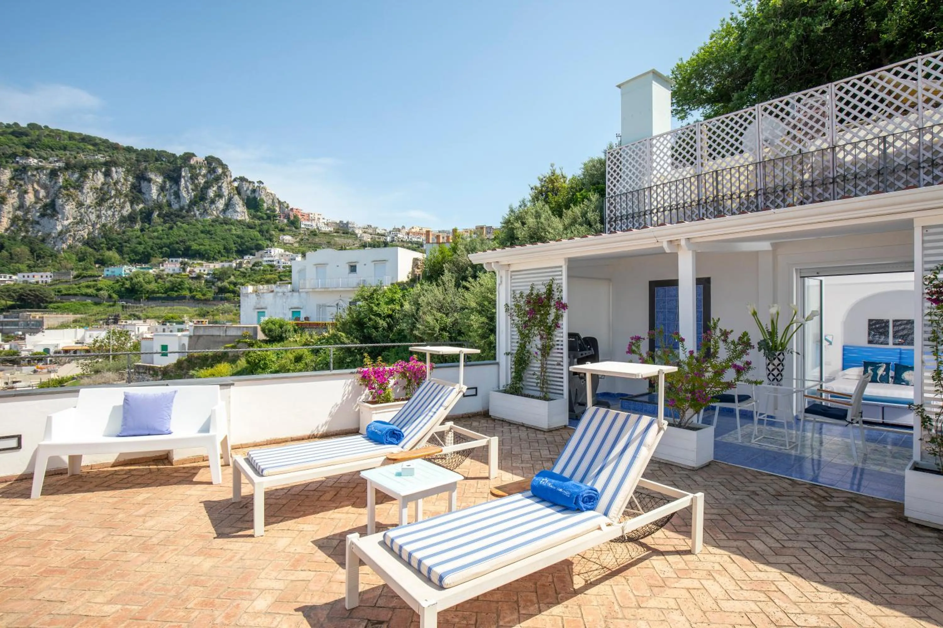 Balcony/Terrace in Relais Maresca Luxury Small Hotel & Terrace Restaurant