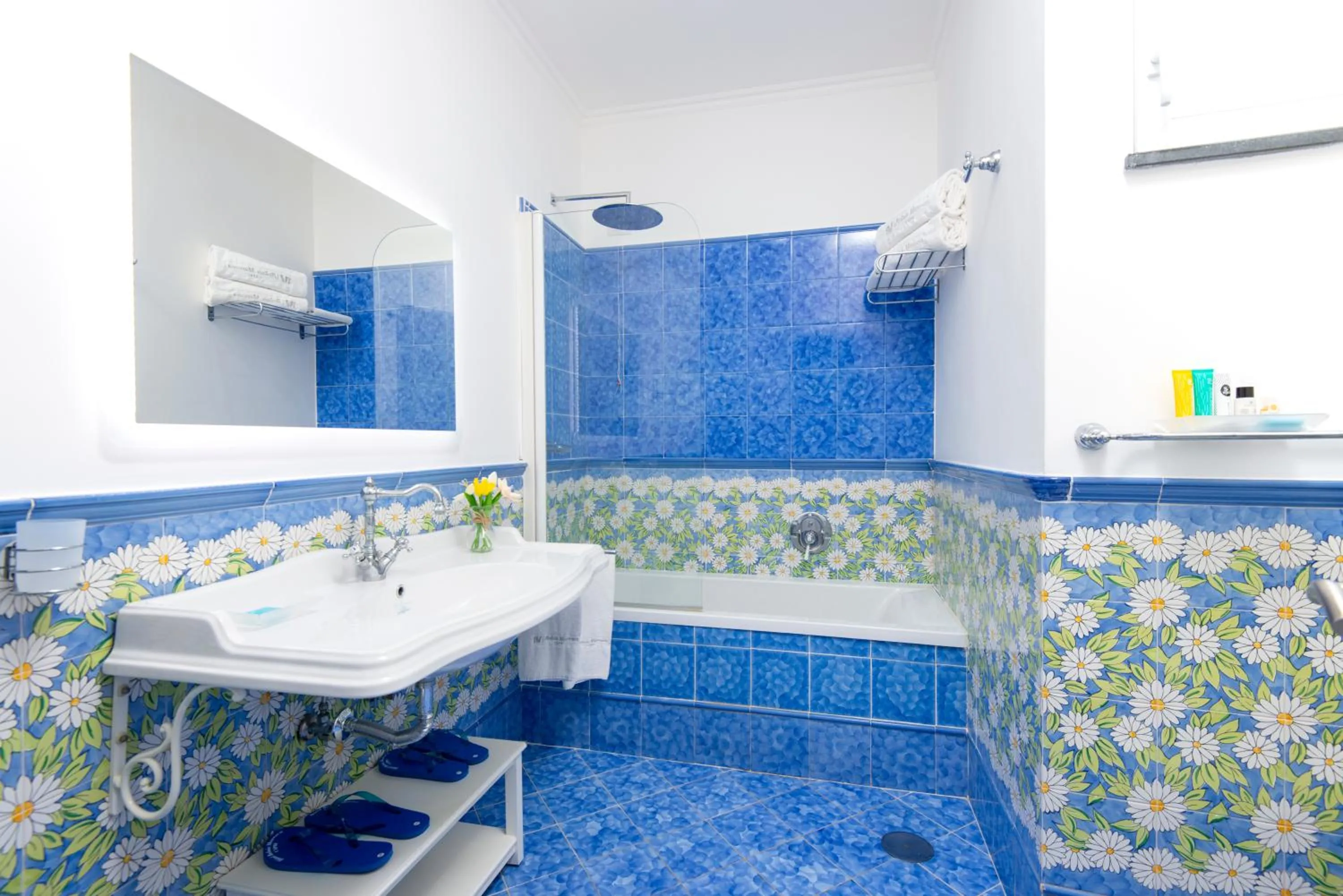 Bathroom in Relais Maresca Luxury Small Hotel & Terrace Restaurant
