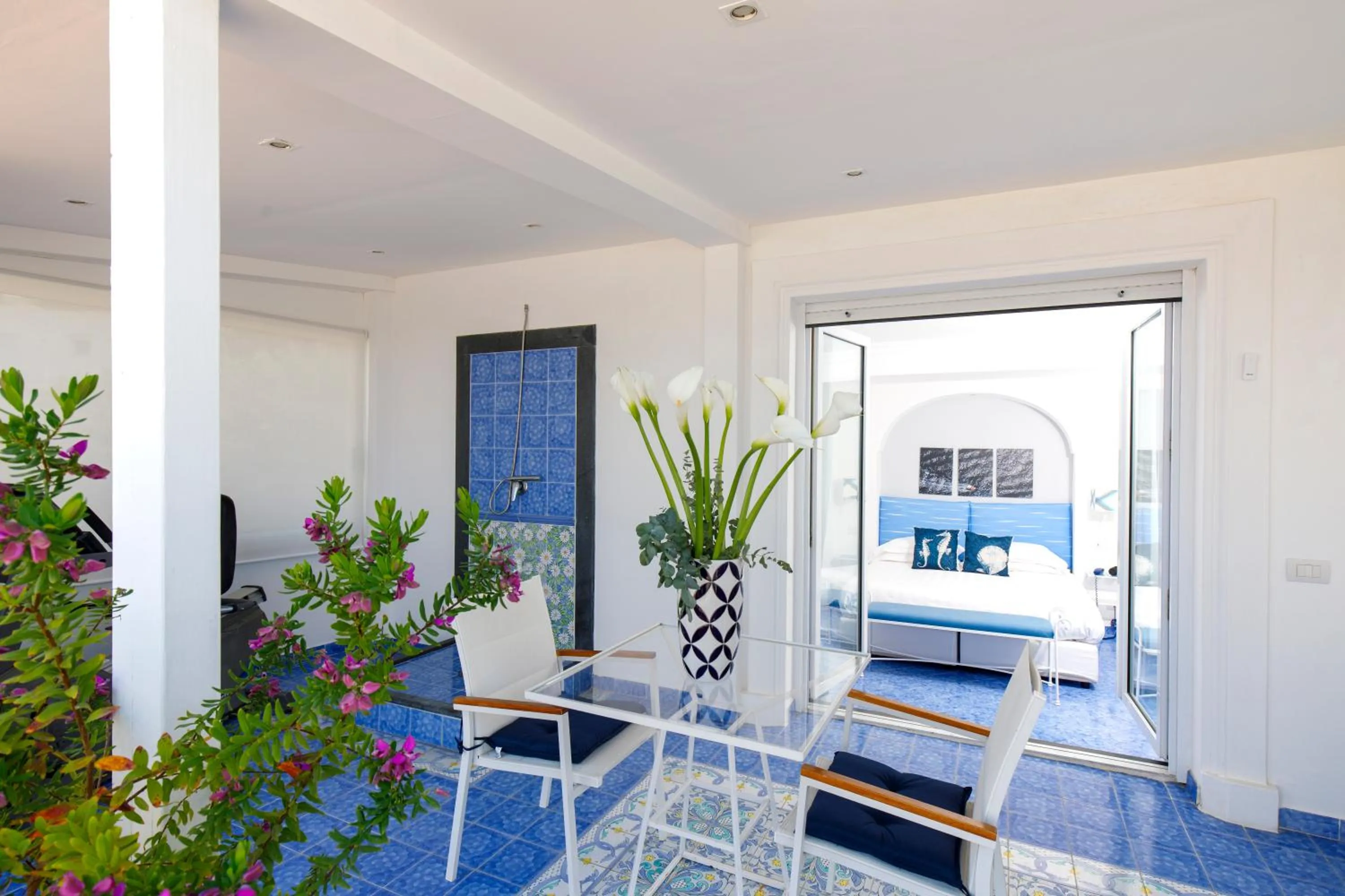 Balcony/Terrace in Relais Maresca Luxury Small Hotel & Terrace Restaurant