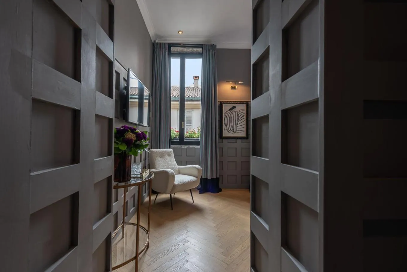 Living room in The Couper Sant'Andrea