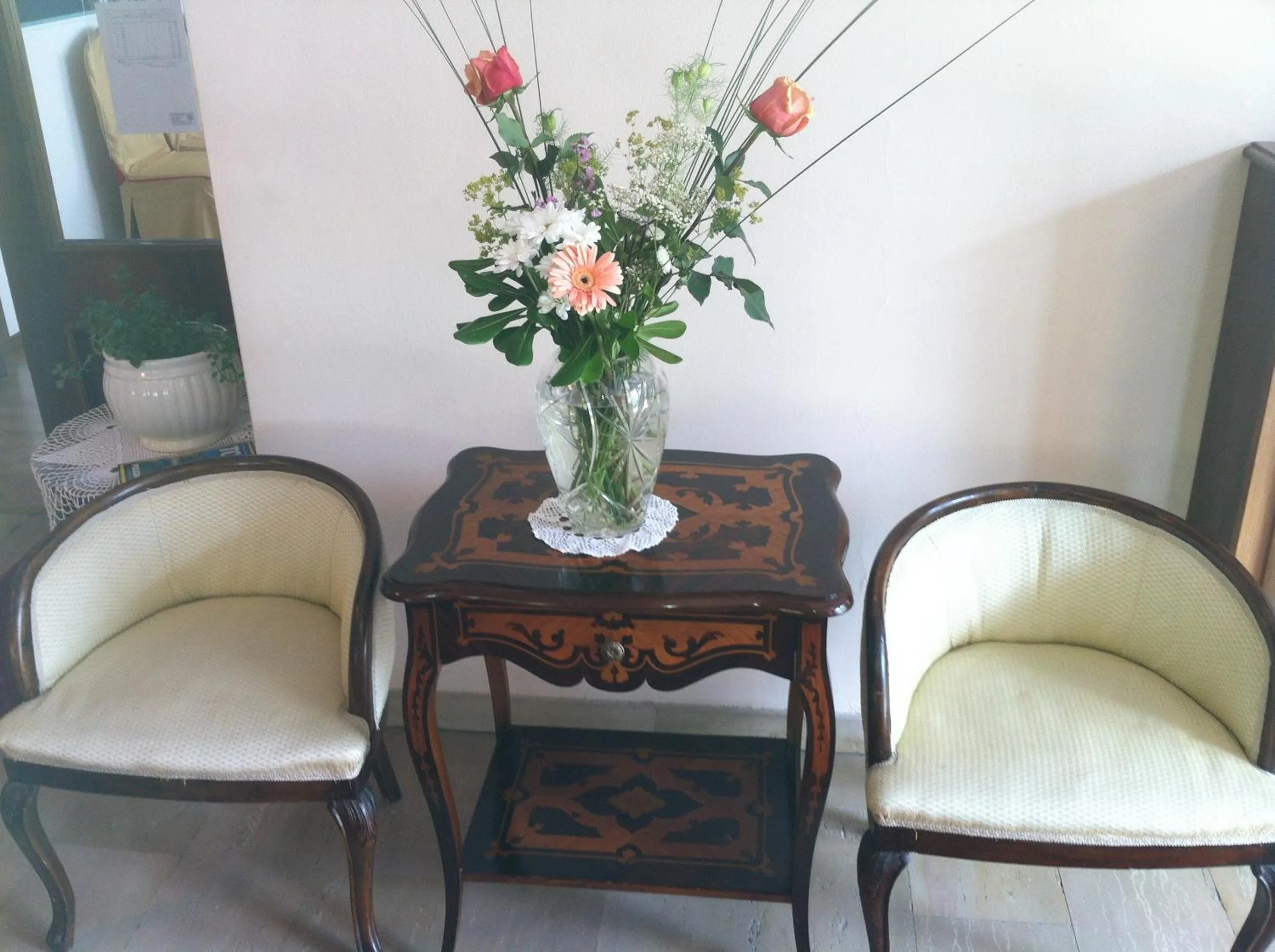 Decorative detail in Hotel Europa