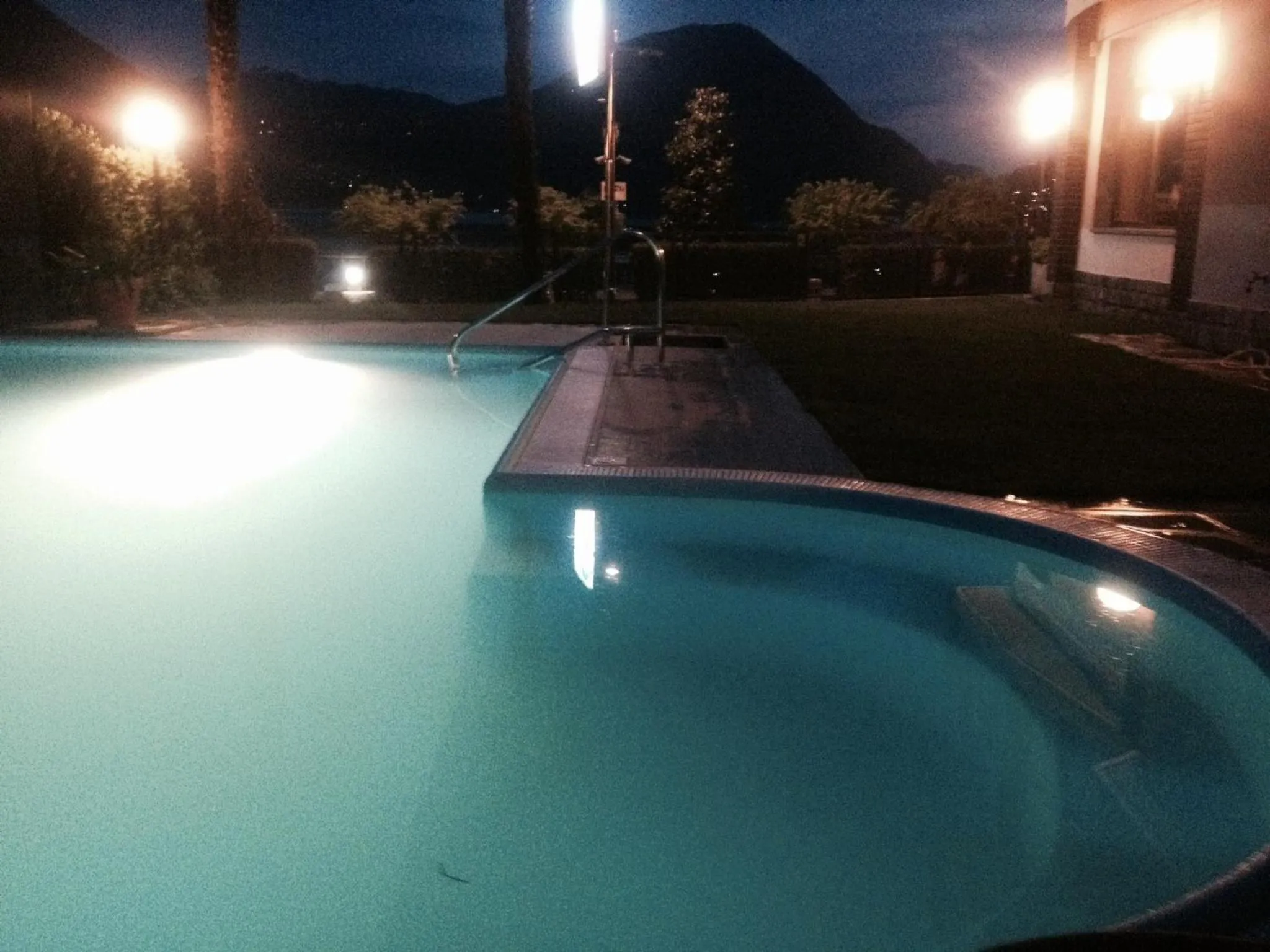 Pool view in Hotel Europa