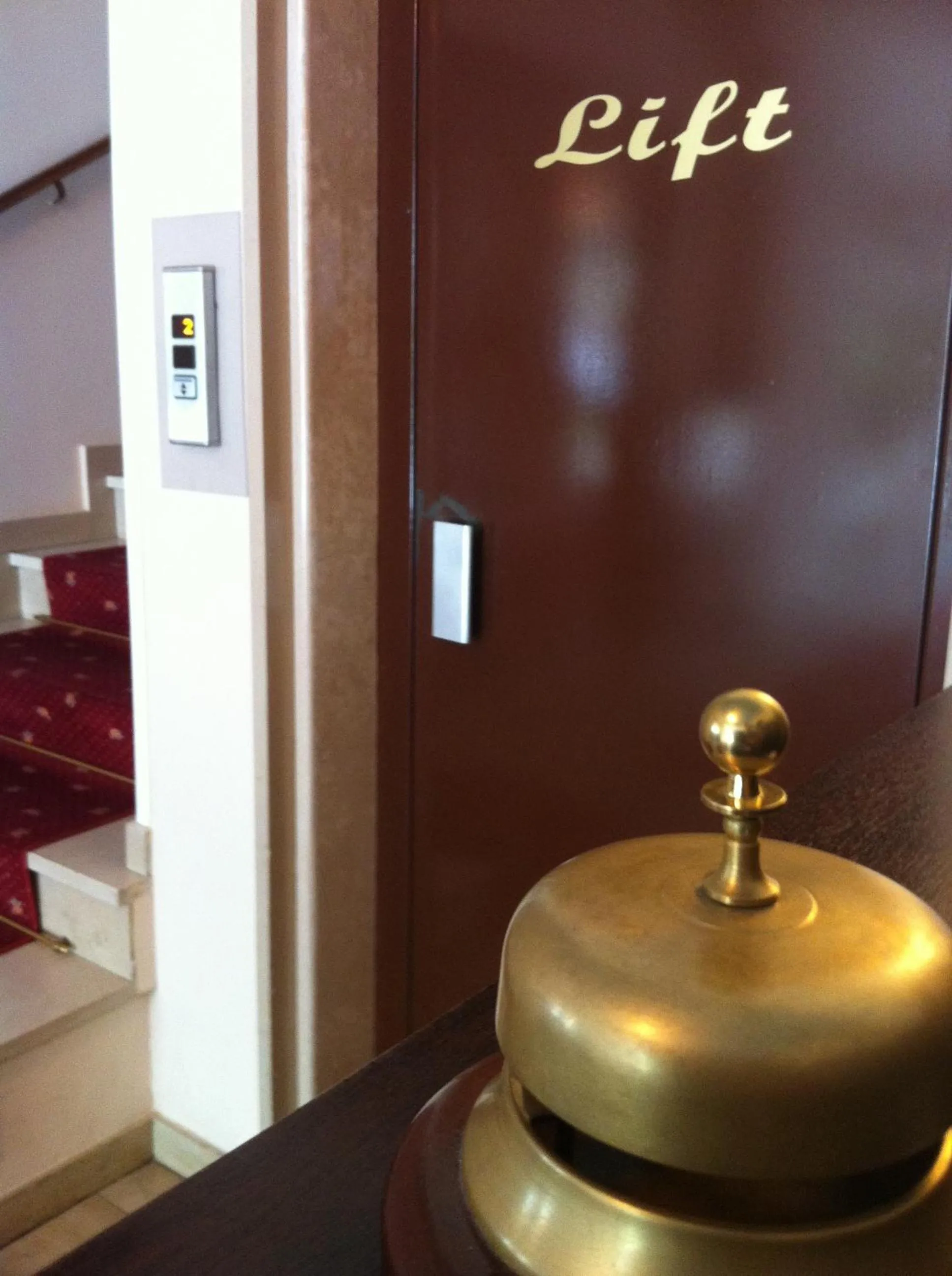 Decorative detail in Hotel Europa