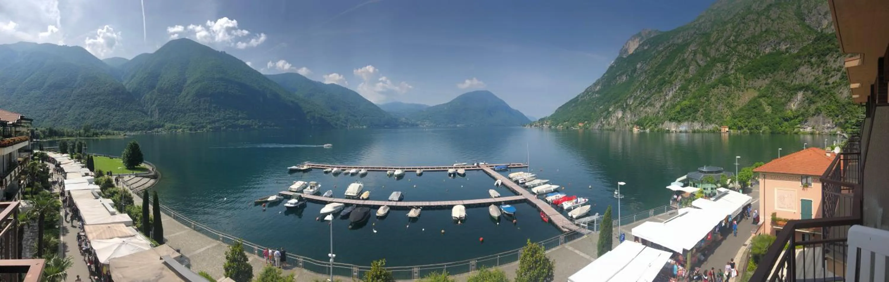 Lake view in Hotel Europa