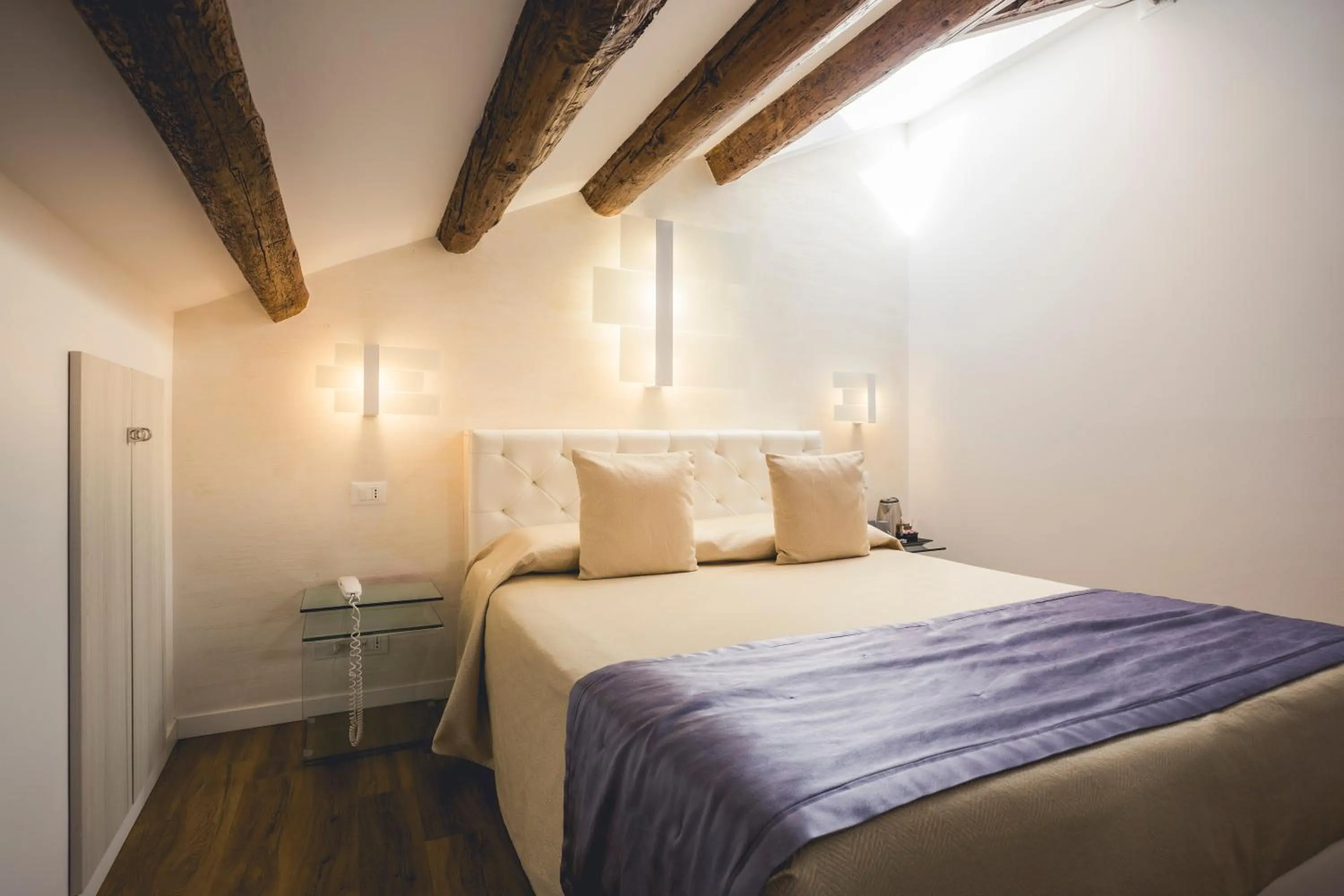 Bed in Locanda Ca' Lucrezia