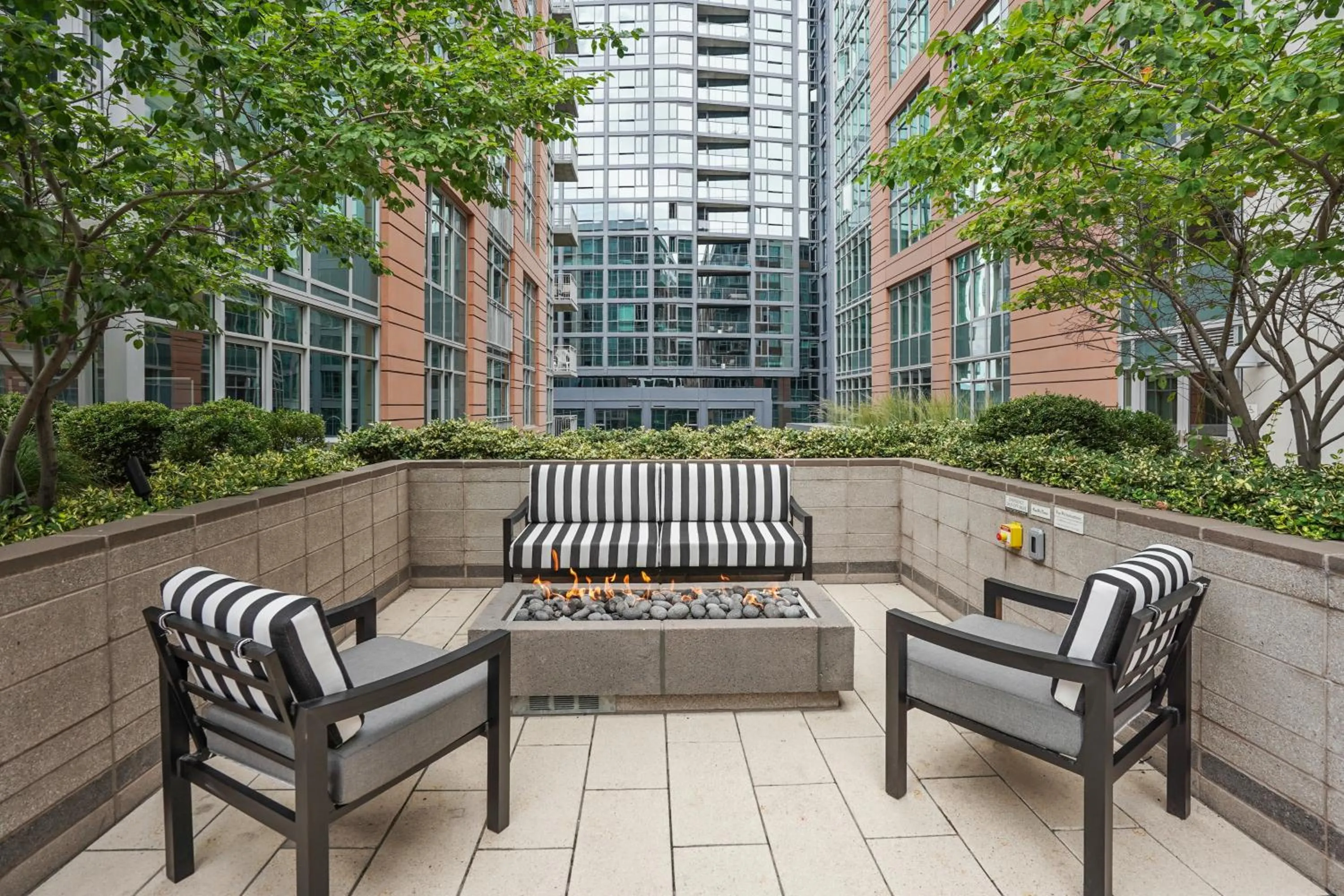 fireplace in Sentral Union Station