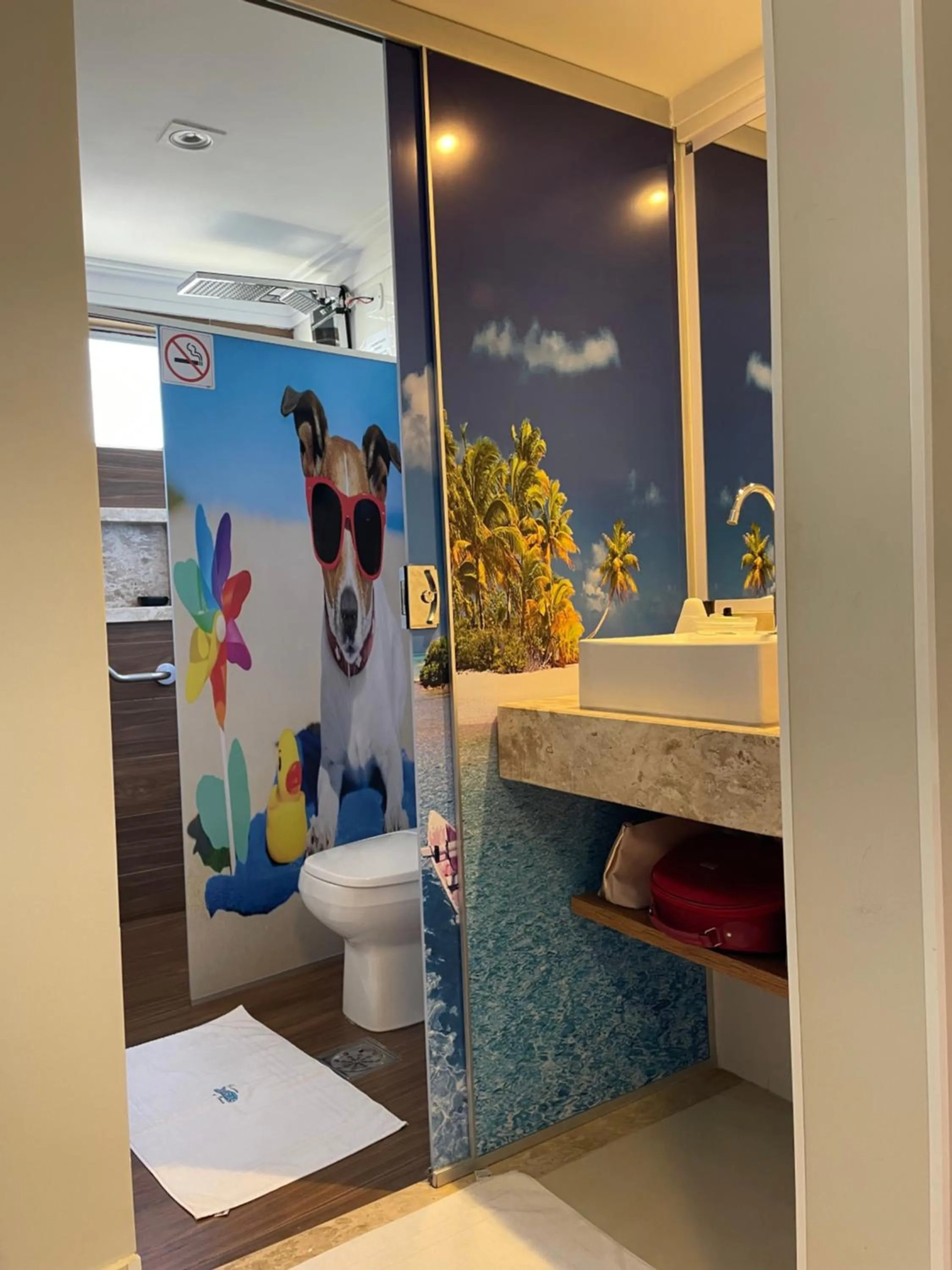 Bathroom in Araras Apart Service I