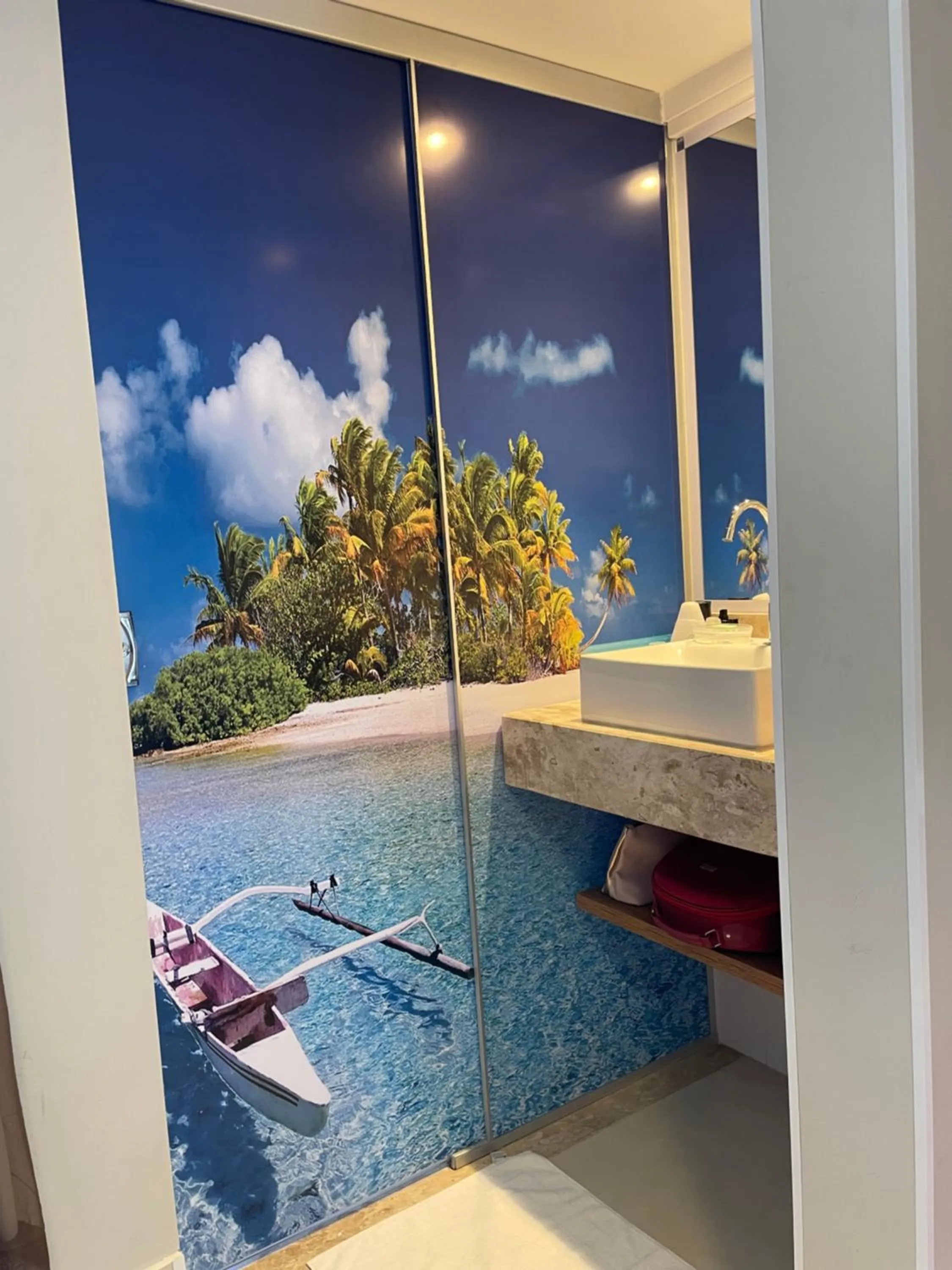 Bathroom in Araras Apart Service I