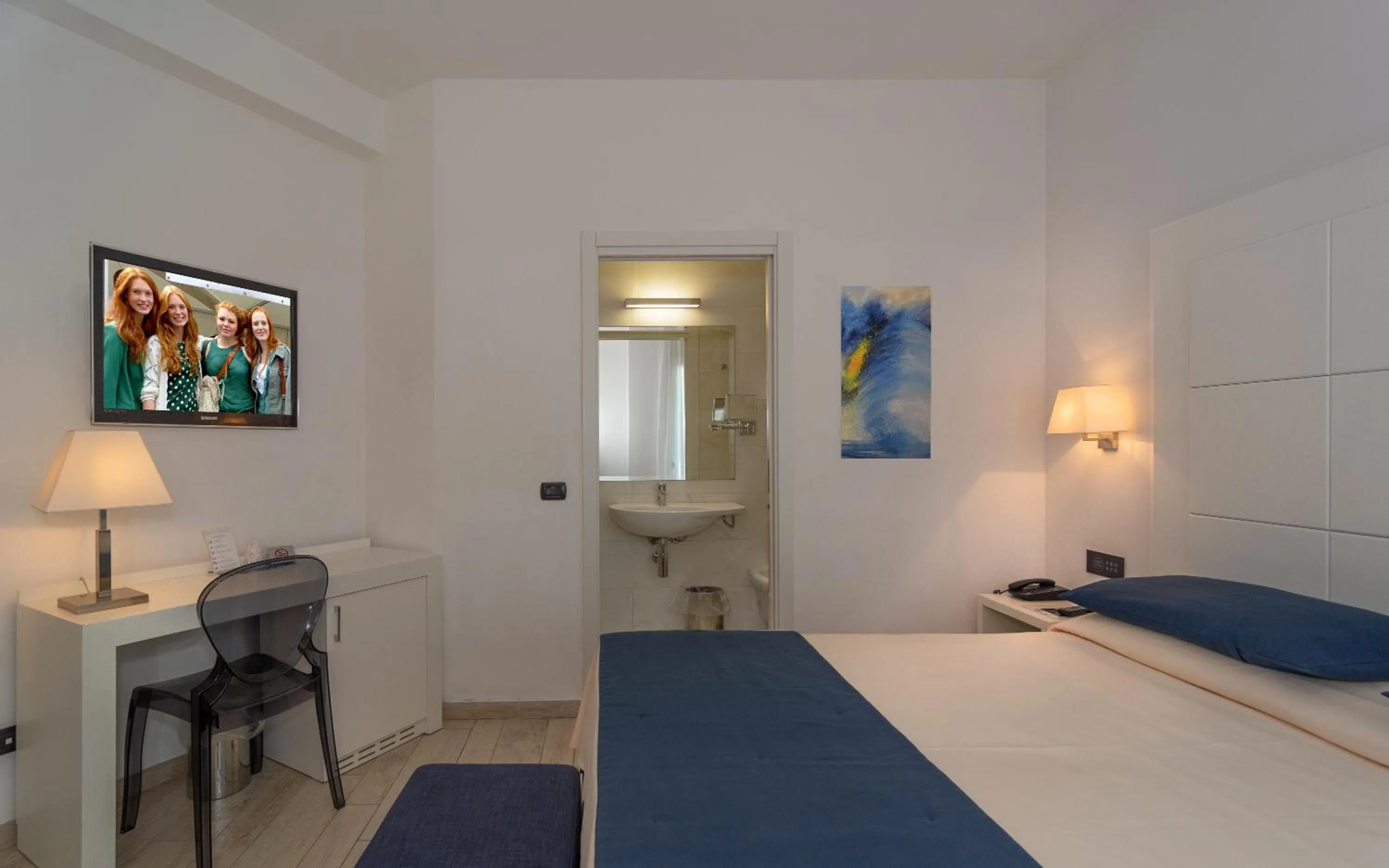 Bed in Hotel Central Park