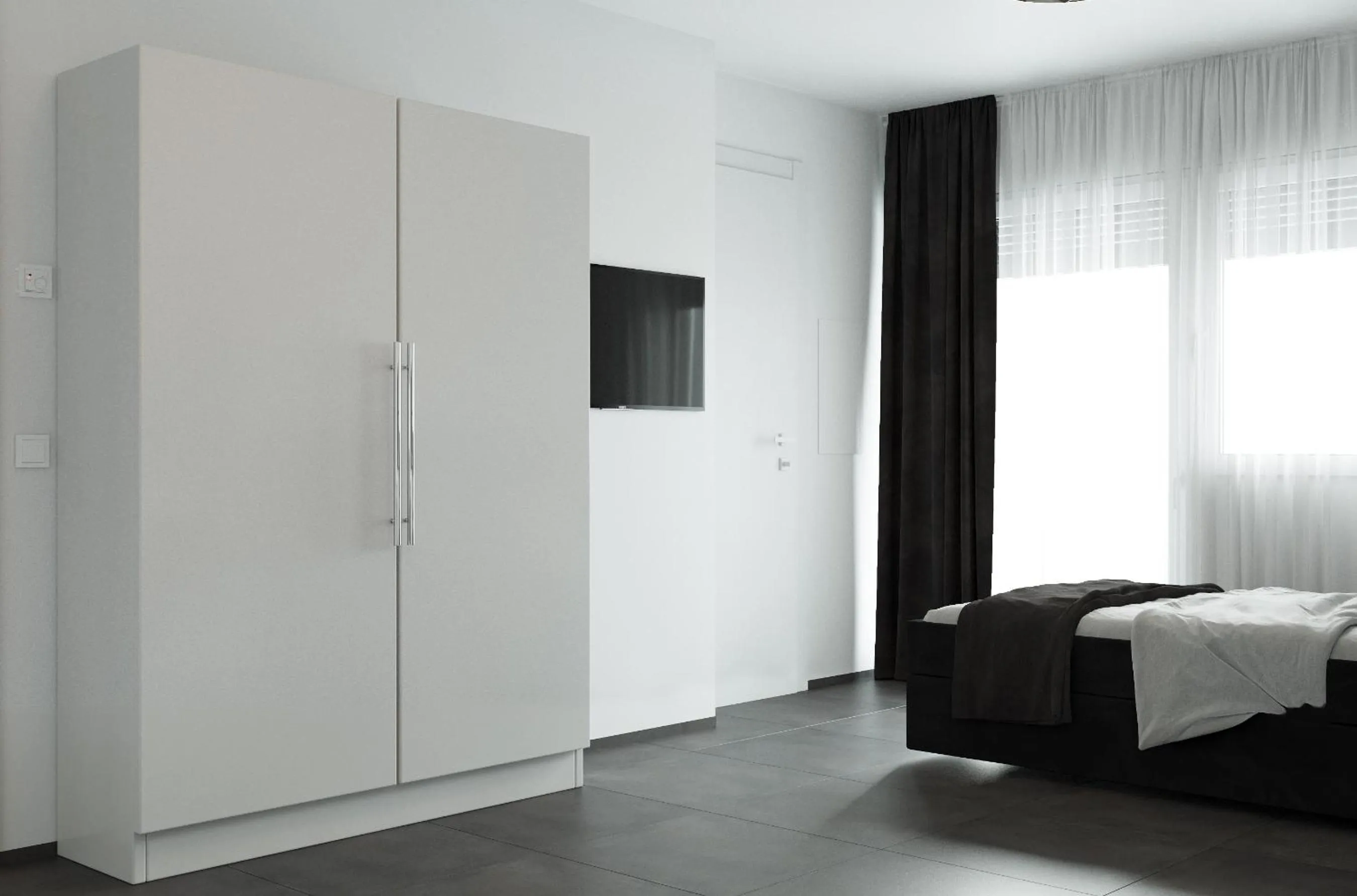 Living room in The Residences - Apartments Frankfurt