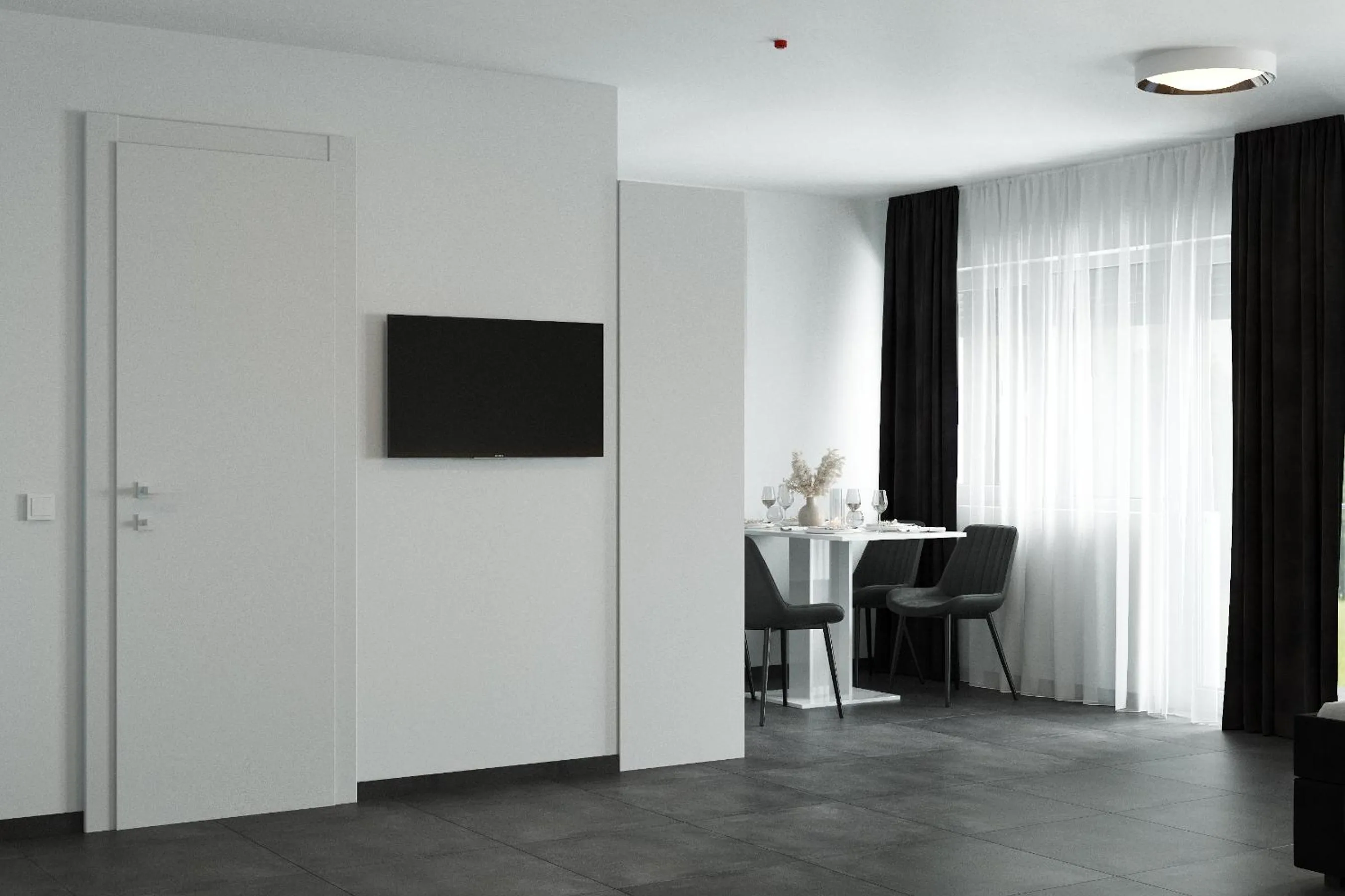 kitchen in The Residences - Apartments Frankfurt