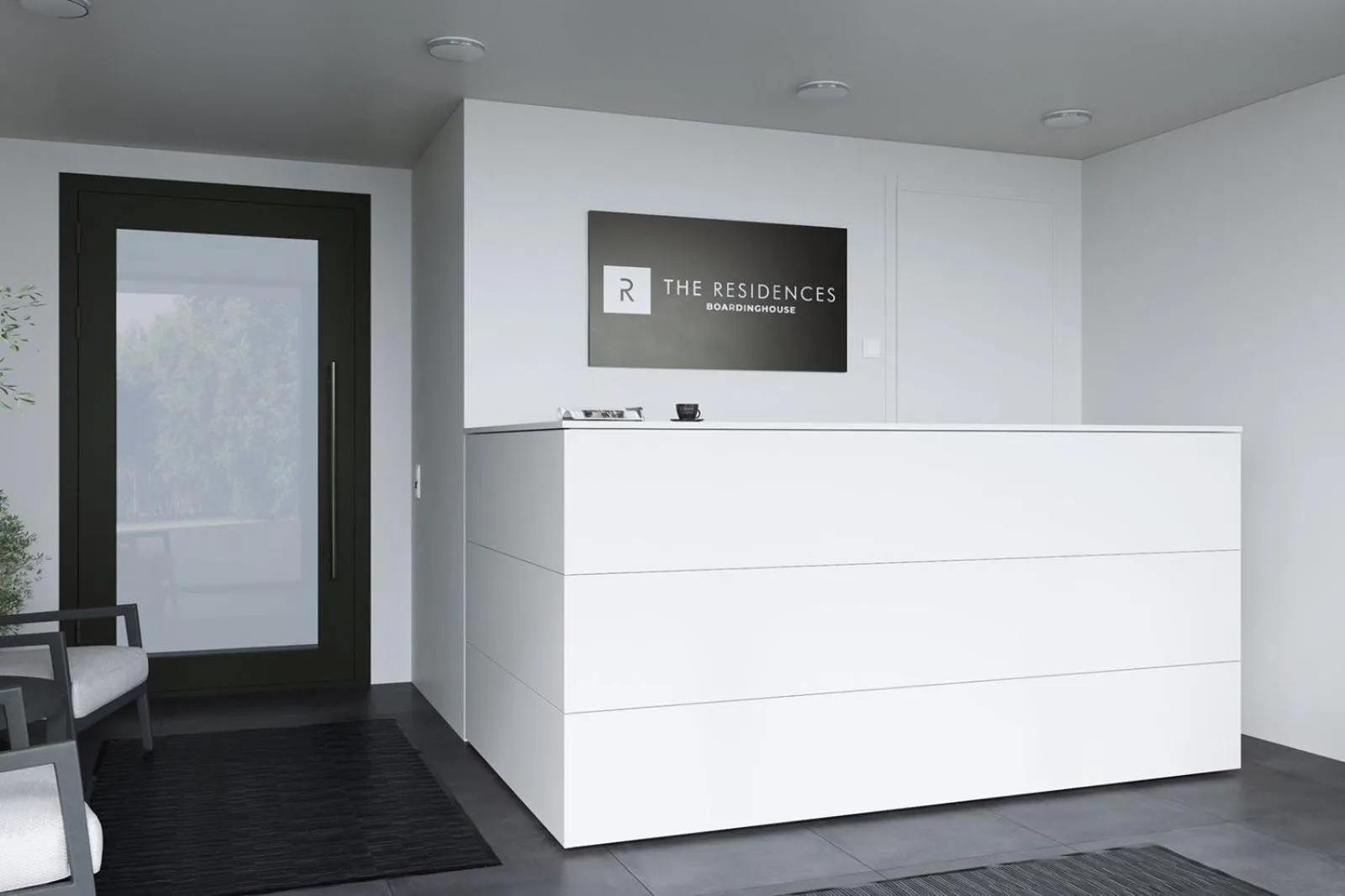 Lobby or reception in The Residences - Apartments Frankfurt