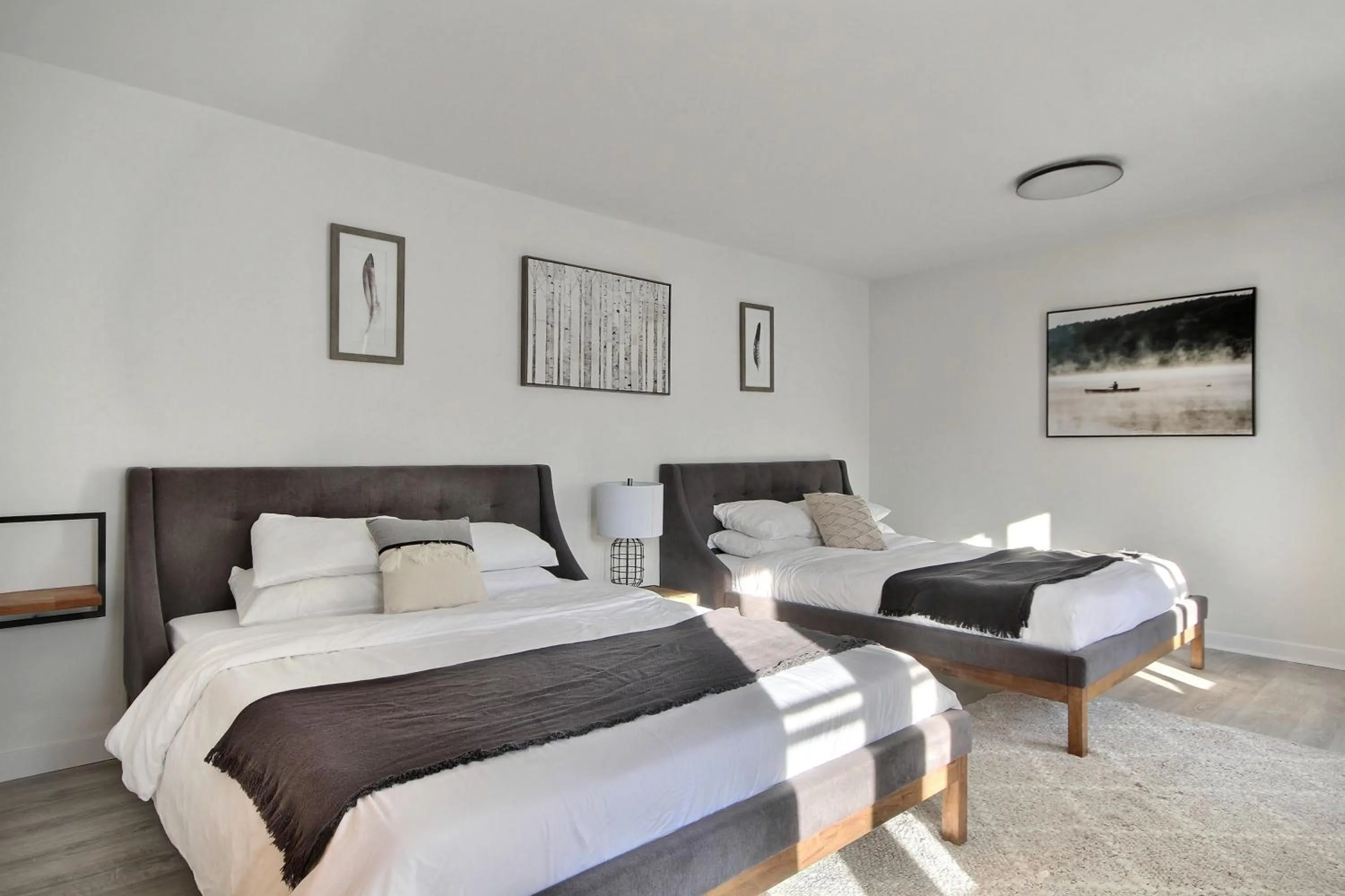 Bed in North House - Unique and Sunny Top Floor Old Quebec Gem