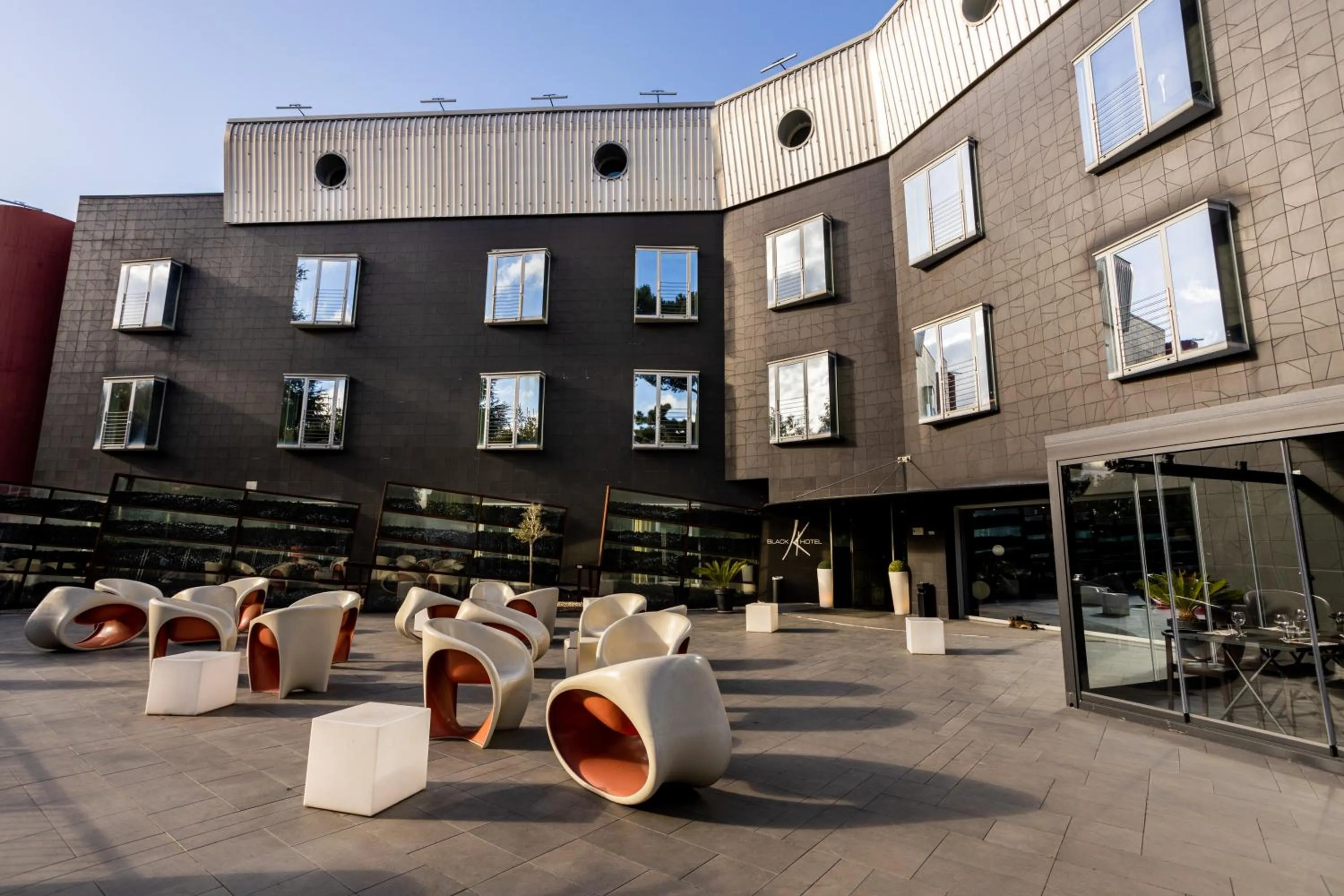 Property building in Black Hotel